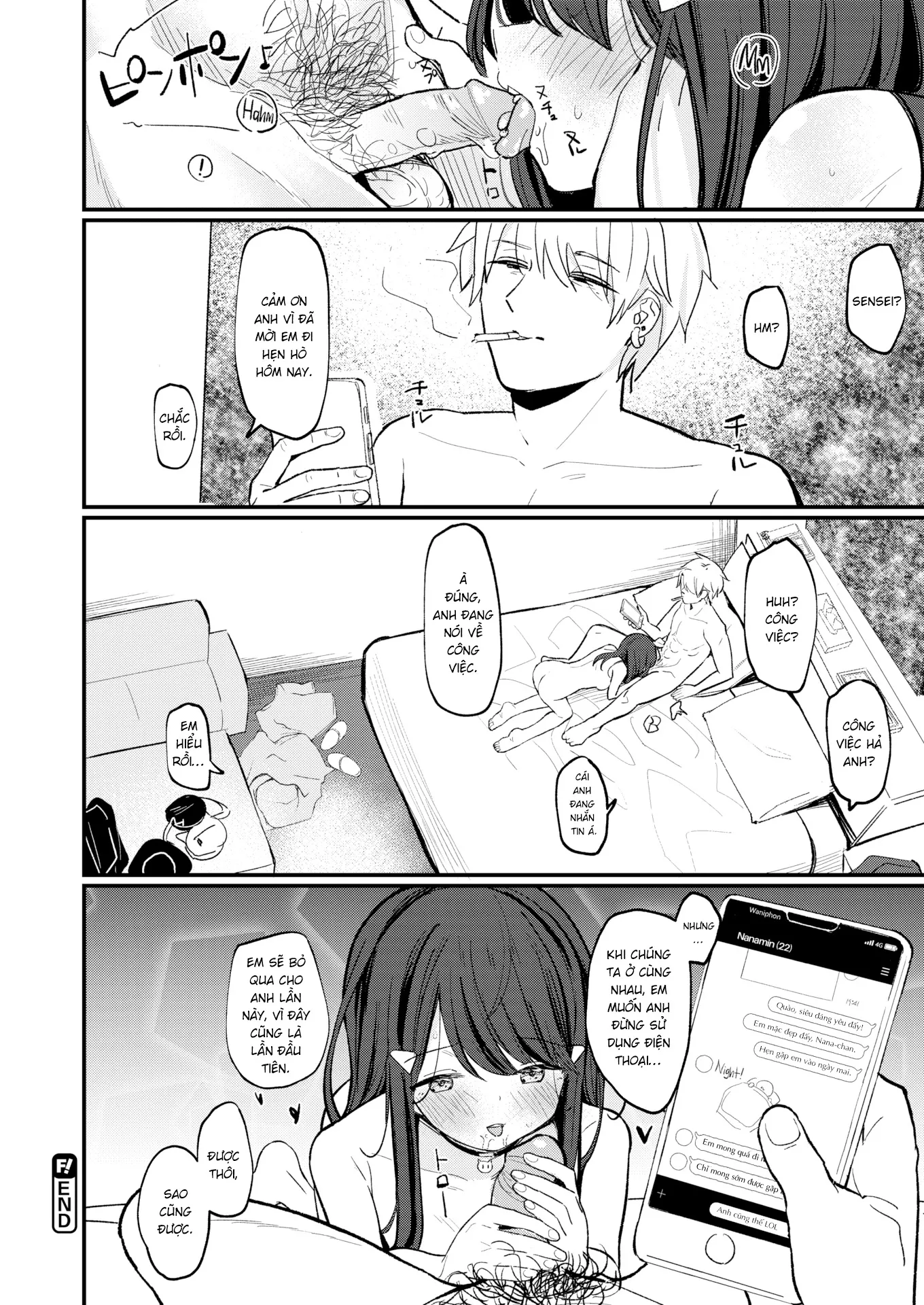 HentaiVN.net - Ảnh 22 - Một nơi nương tựa [Something to Lean On] - Oneshot