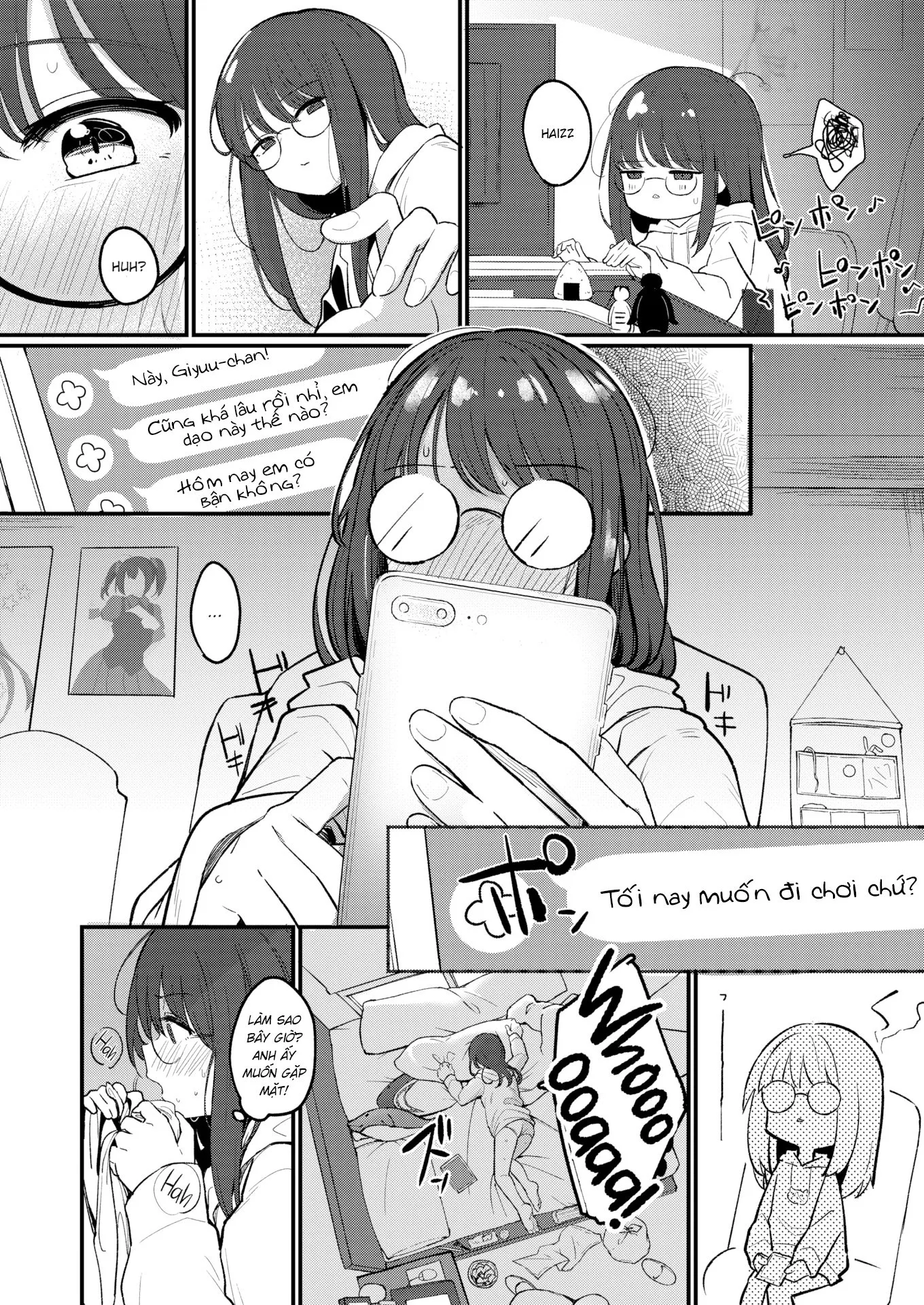 HentaiVN.net - Ảnh 4 - Một nơi nương tựa [Something to Lean On] - Oneshot