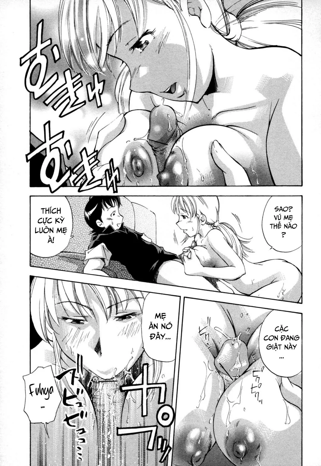 HentaiVN.net - Ảnh 10 - Midara na Haha Shishunki na Boku [Lewd Mother and My Puberty] - Chap 2 - Tài năng của con trai