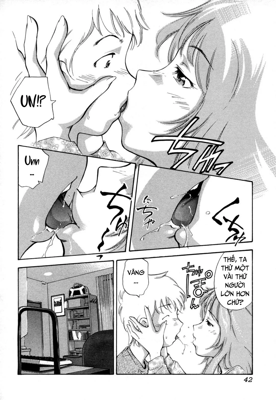 HentaiVN.net - Ảnh 9 - Midara na Haha Shishunki na Boku [Lewd Mother and My Puberty] - Chap 3 - Học làm người lớn