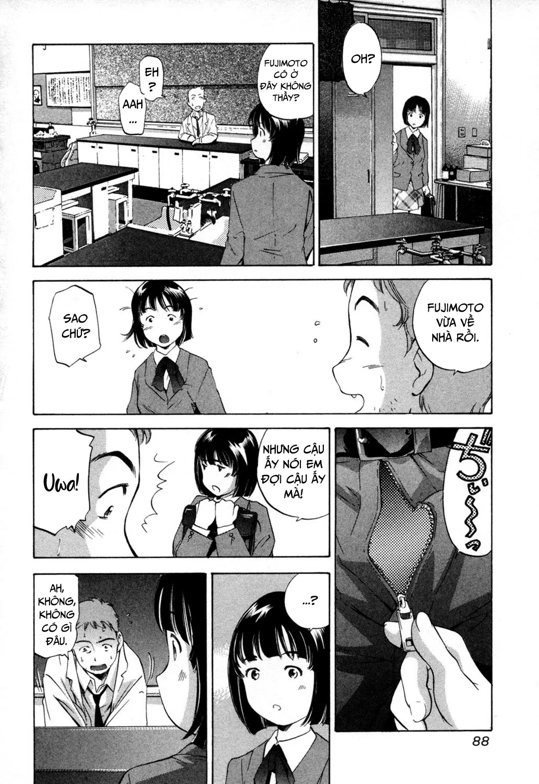 HentaiVN.net - Ảnh 7 - Midara na Haha Shishunki na Boku [Lewd Mother and My Puberty] - Chap 6 - Giờ học phụ đạo