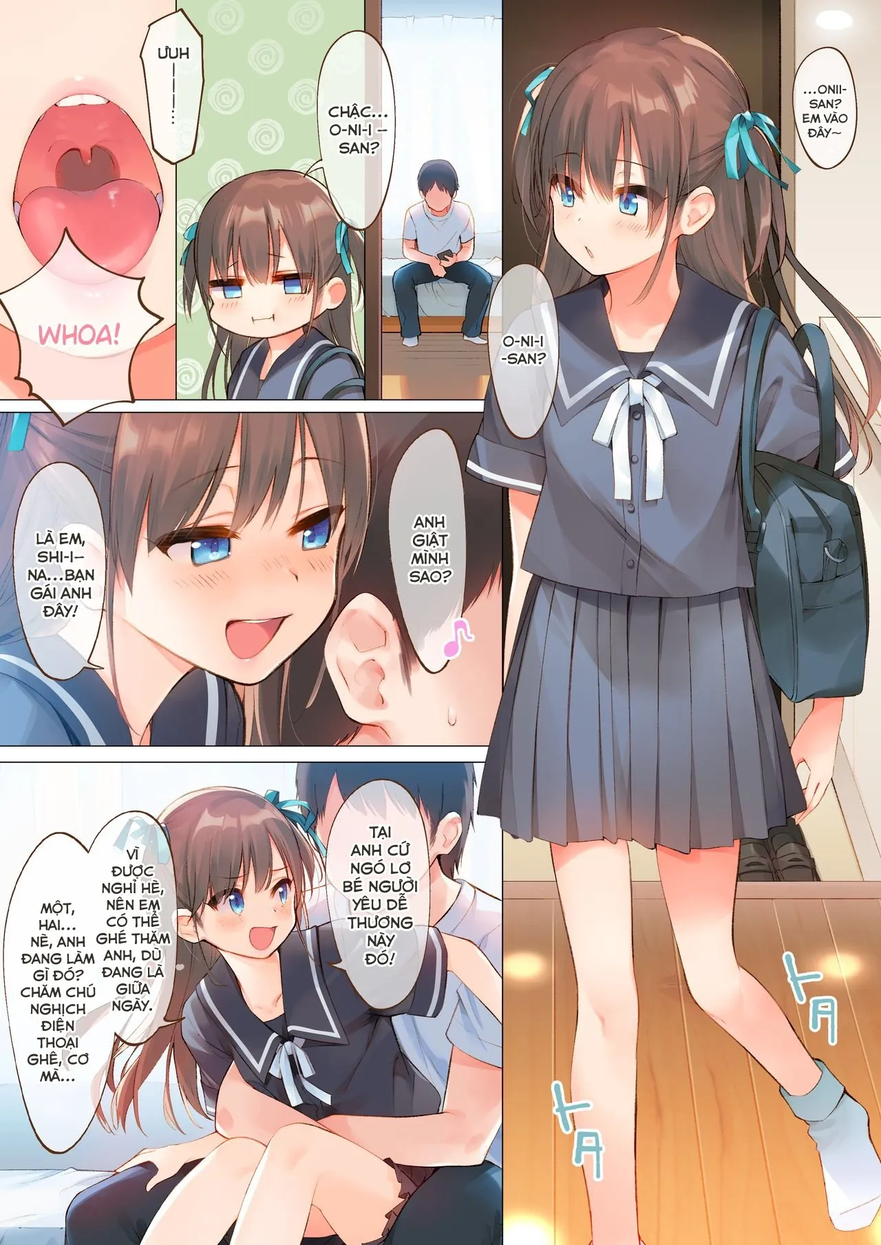 HentaiVN.net - Ảnh 3 - Shiina và kì nghỉ hè hạnh phúc [Shiina to Ippai Natsuyasumi♪] - Oneshot
