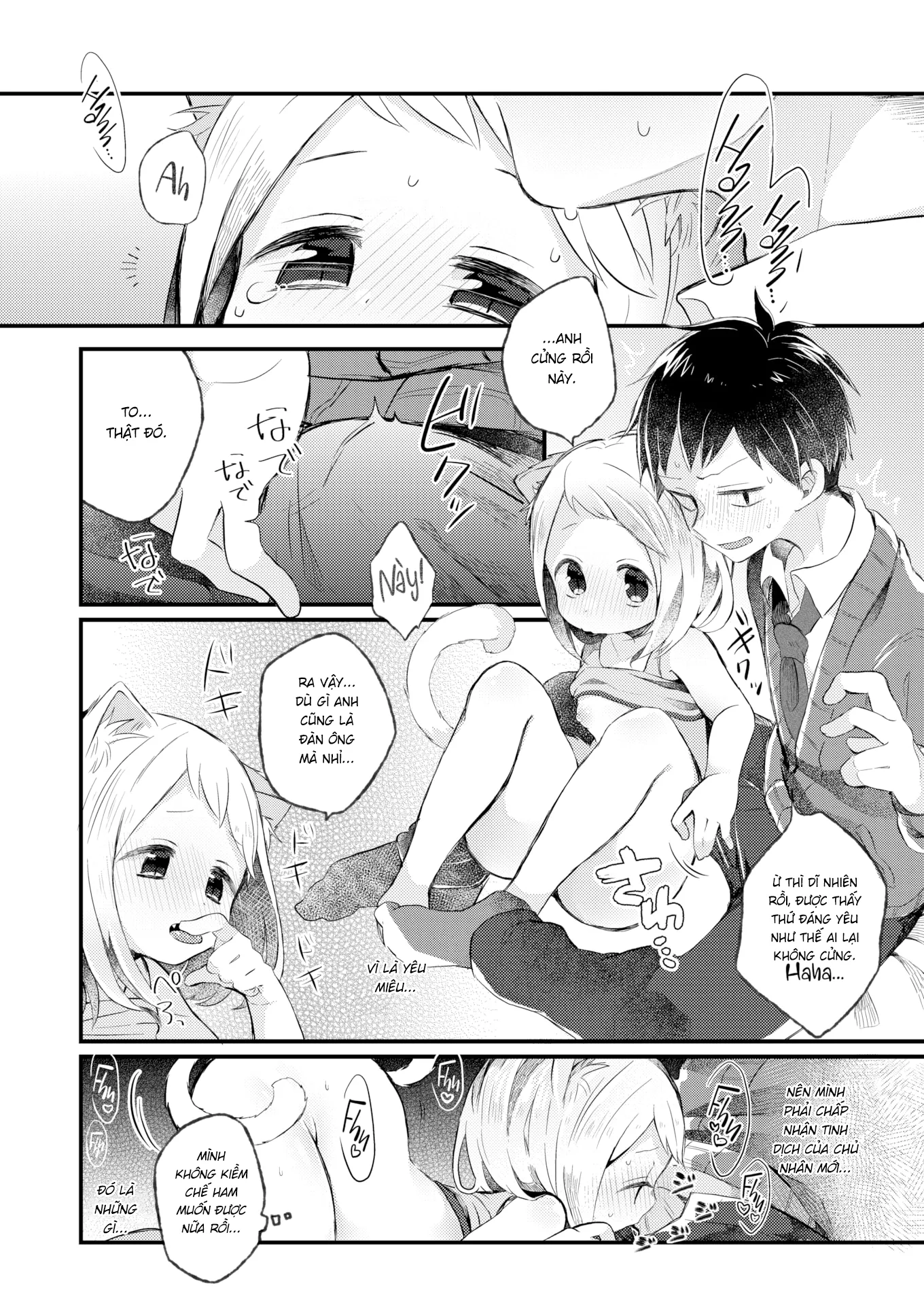 HentaiVN.net - Ảnh 10 - Yêu Miêu [What's the Myatter With You!?] - Oneshot