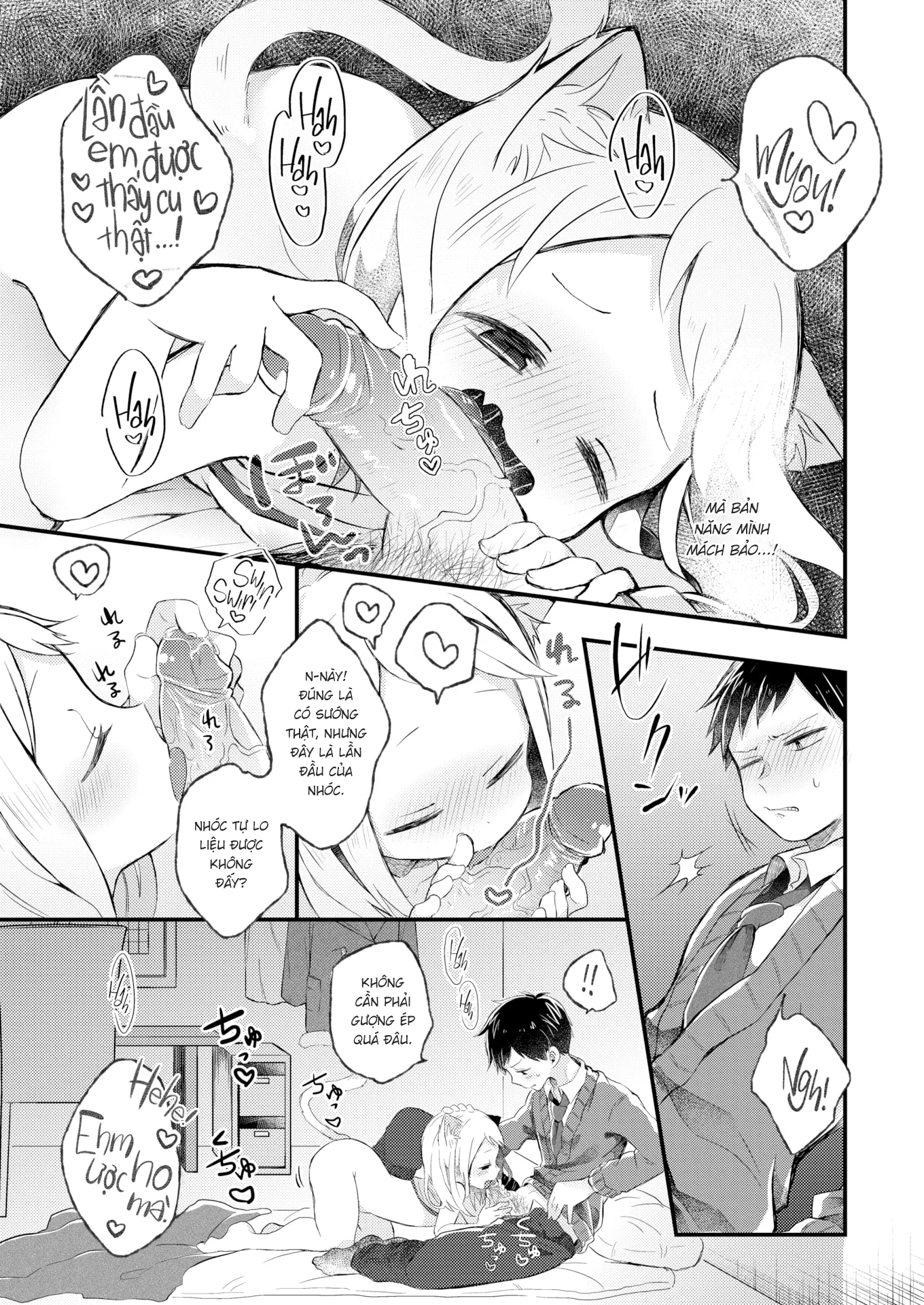 HentaiVN.net - Ảnh 11 - Yêu Miêu [What's the Myatter With You!?] - Oneshot