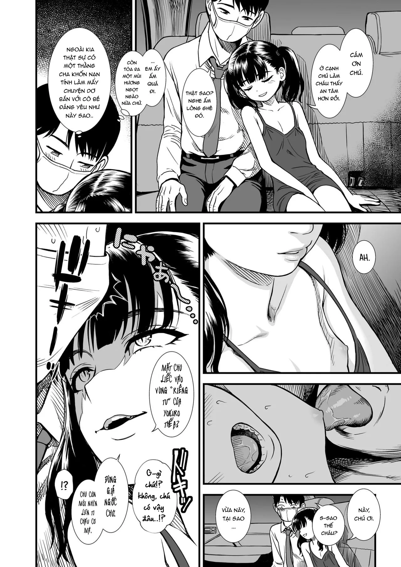 HentaiVN.net - Ảnh 11 - Cánh bướm dối gian [Mayonaka no Yoruko-san ...Yoruko no Koto Mamotte Kureru?...] - Oneshot