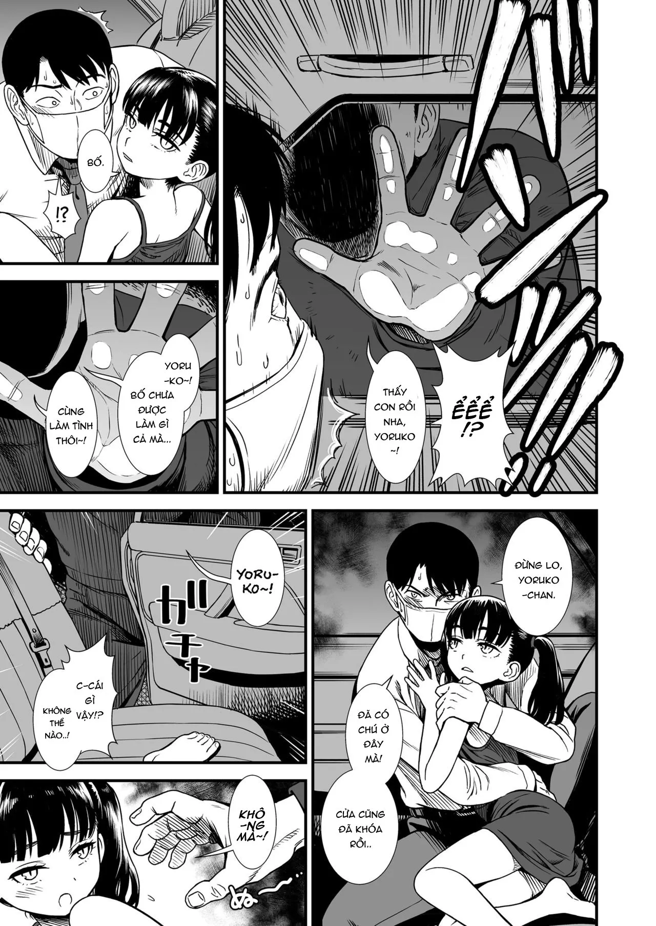 HentaiVN.net - Ảnh 15 - Cánh bướm dối gian [Mayonaka no Yoruko-san ...Yoruko no Koto Mamotte Kureru?...] - Oneshot