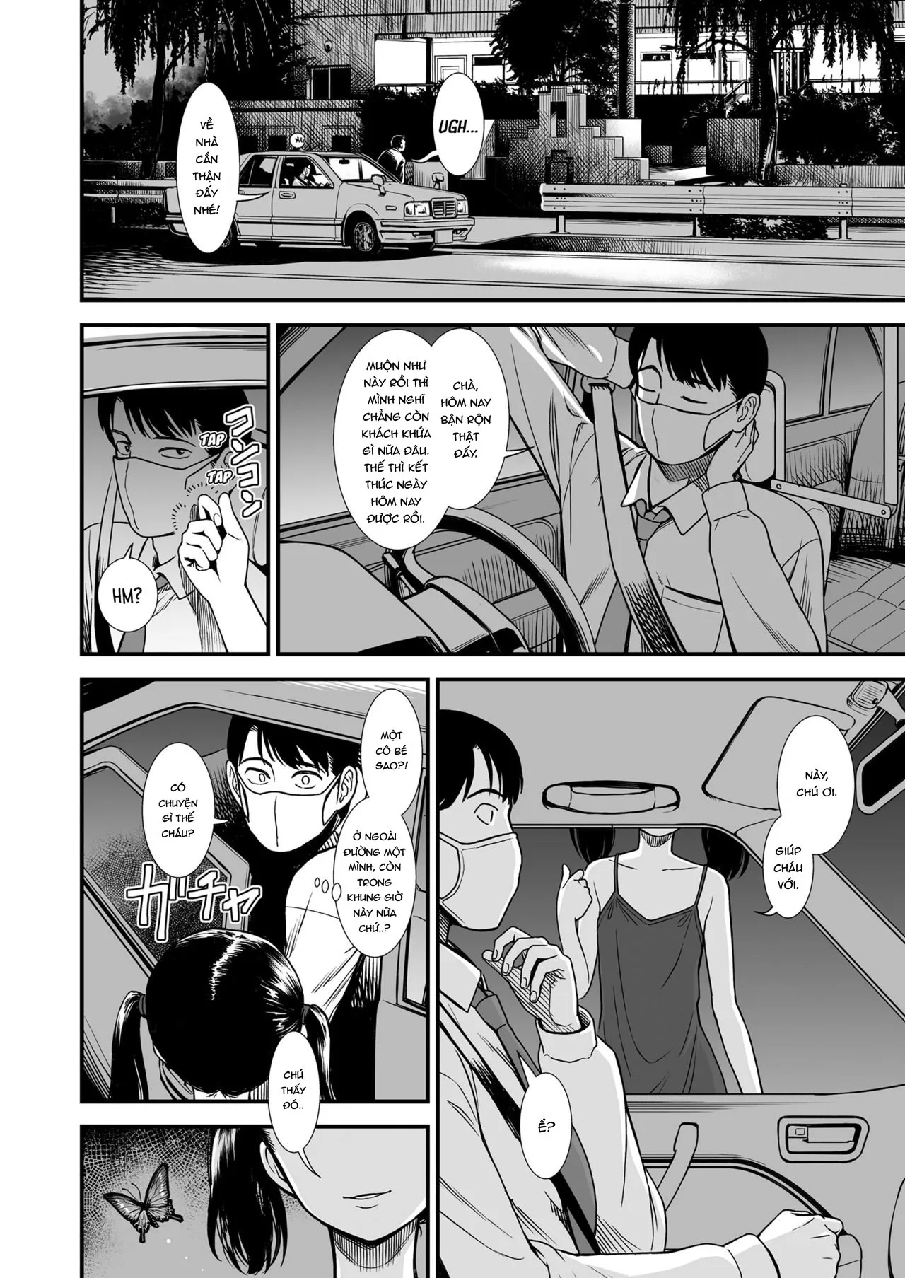 HentaiVN.net - Ảnh 3 - Cánh bướm dối gian [Mayonaka no Yoruko-san ...Yoruko no Koto Mamotte Kureru?...] - Oneshot