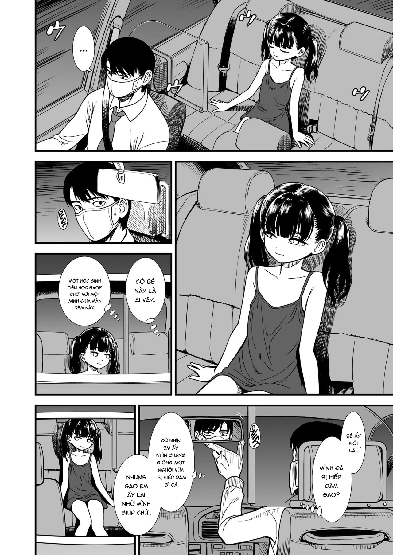 HentaiVN.net - Ảnh 5 - Cánh bướm dối gian [Mayonaka no Yoruko-san ...Yoruko no Koto Mamotte Kureru?...] - Oneshot