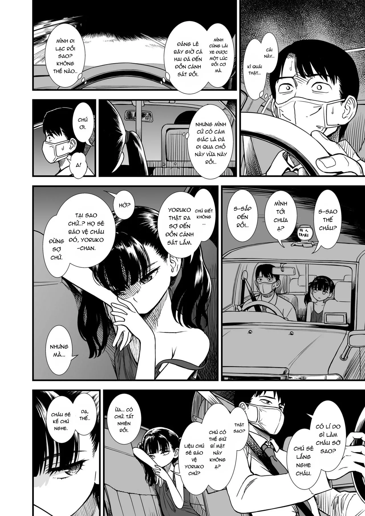 HentaiVN.net - Ảnh 7 - Cánh bướm dối gian [Mayonaka no Yoruko-san ...Yoruko no Koto Mamotte Kureru?...] - Oneshot