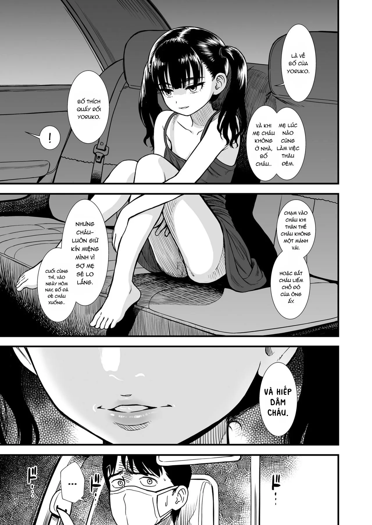 HentaiVN.net - Ảnh 8 - Cánh bướm dối gian [Mayonaka no Yoruko-san ...Yoruko no Koto Mamotte Kureru?...] - Oneshot