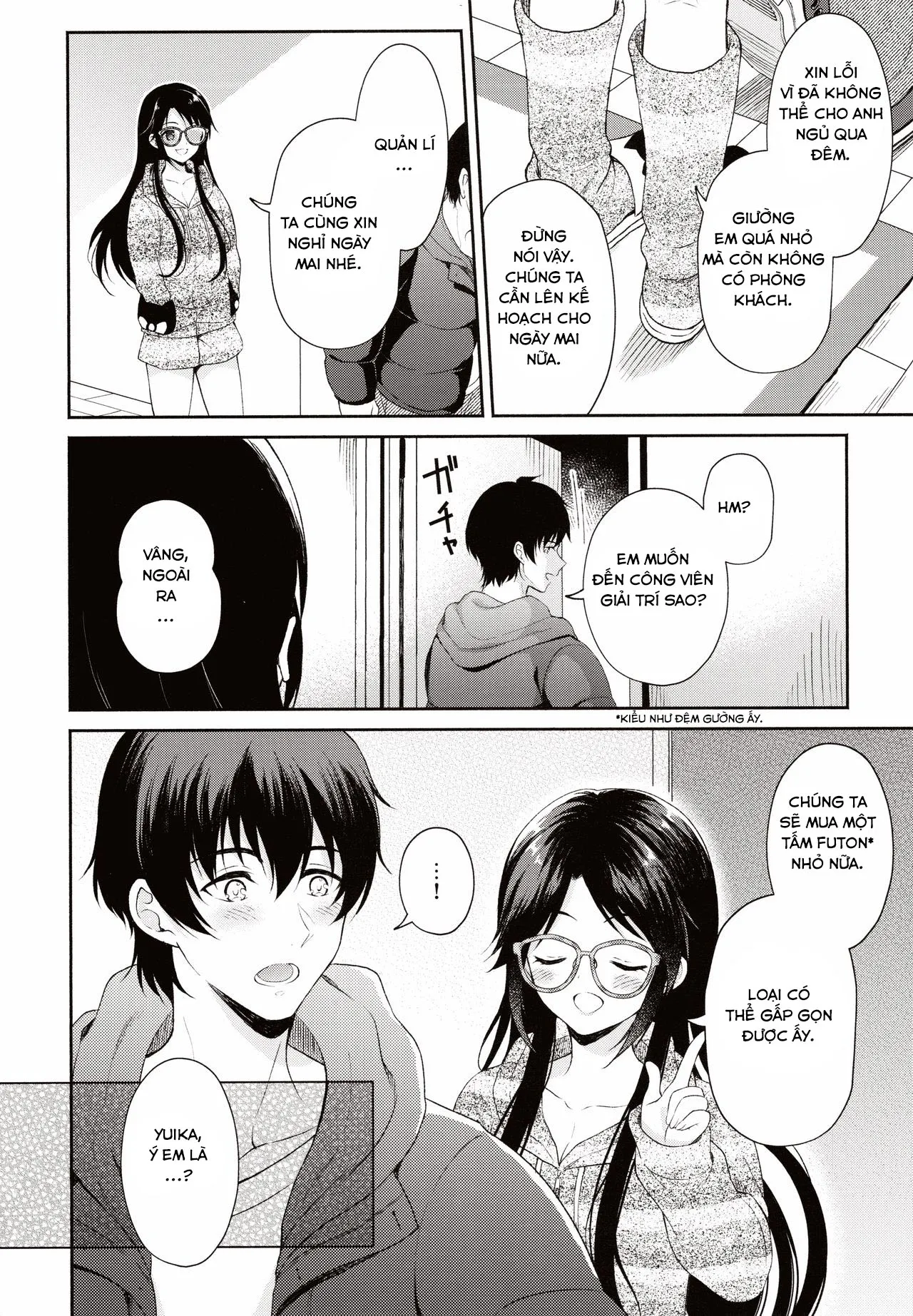 HentaiVN.net - Ảnh 22 - Anh Quản Lí Và Cô Nhân Viên [Ameiro Mitsumine One Room] - Oneshot