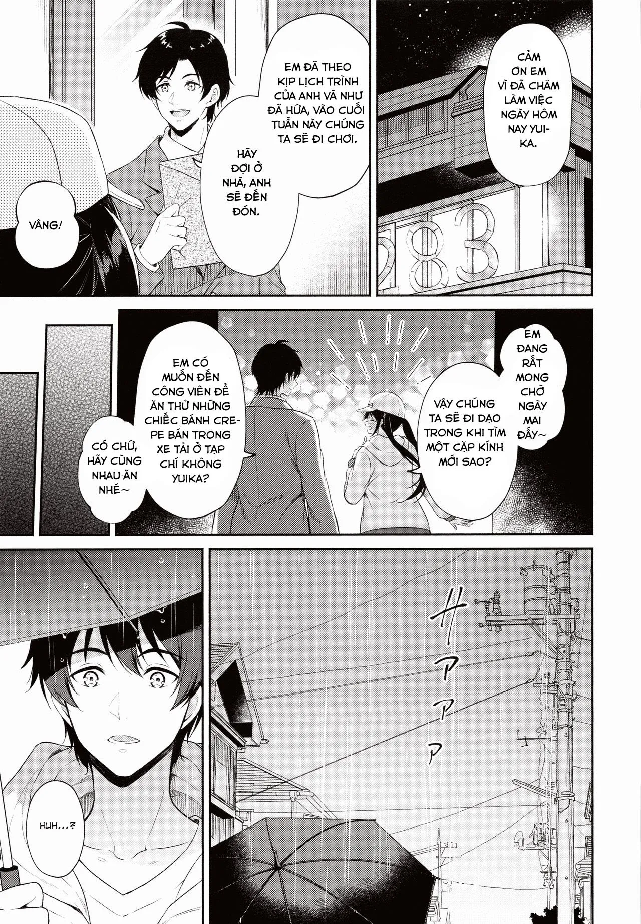 HentaiVN.net - Ảnh 3 - Anh Quản Lí Và Cô Nhân Viên [Ameiro Mitsumine One Room] - Oneshot