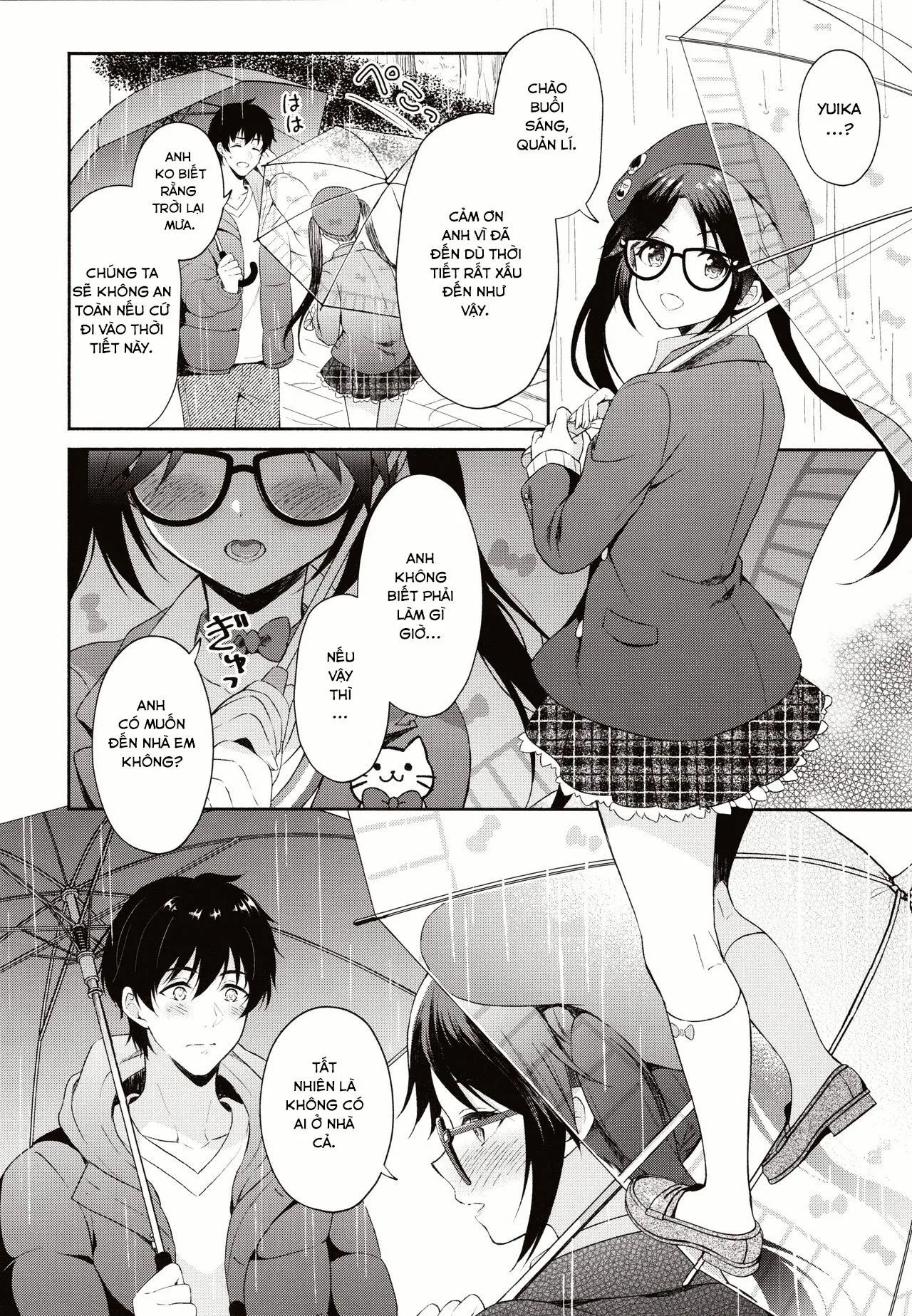 HentaiVN.net - Ảnh 4 - Anh Quản Lí Và Cô Nhân Viên [Ameiro Mitsumine One Room] - Oneshot