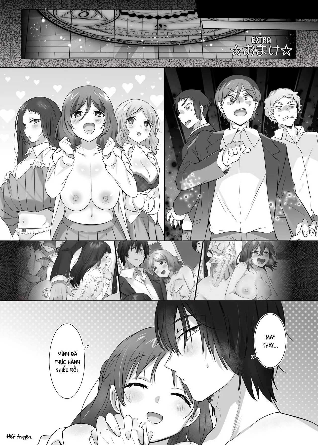 HentaiVN.net - Ảnh 39 - Cô nàng ngực khủng và gã bạn lắm chiêu [Psychopath Osananajimi to Kyonyuu Onna Kyoushi ni Sareta Ore ~Kako Kaihen de Yaritai Houdai~] - Oneshot