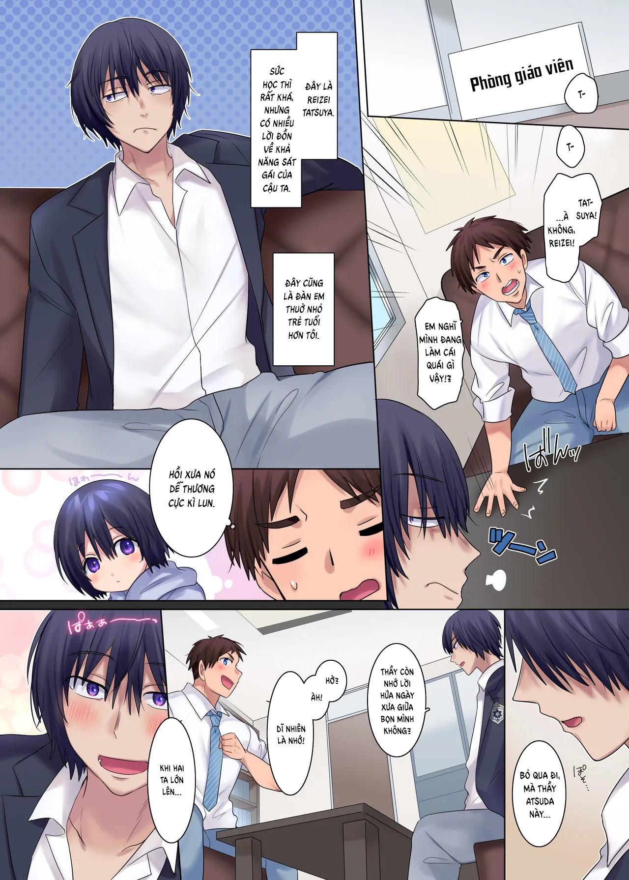 HentaiVN.net - Ảnh 5 - Cô nàng ngực khủng và gã bạn lắm chiêu [Psychopath Osananajimi to Kyonyuu Onna Kyoushi ni Sareta Ore ~Kako Kaihen de Yaritai Houdai~] - Oneshot
