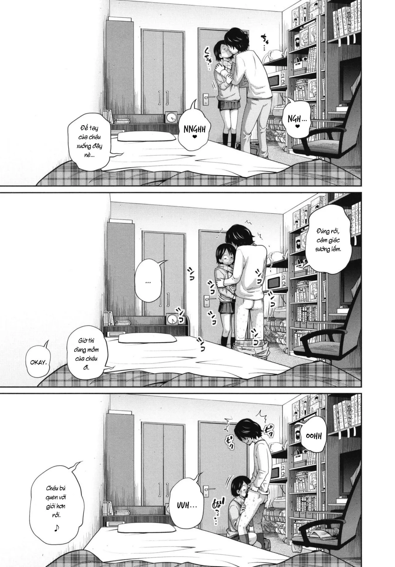 HentaiVN.net - Ảnh 4 - 3 trong số này có mối quan hệ loạn luân 2. [Kono Naka ni Kinshin Soukan Shiteiru Musume ga 3-nin Imasu #2] - Chap 1: Trường hợp 1.