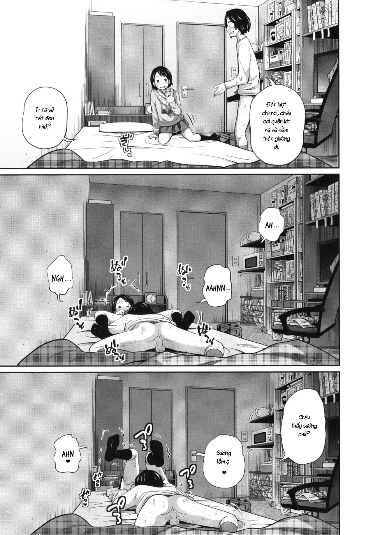 HentaiVN.net - Ảnh 6 - 3 trong số này có mối quan hệ loạn luân 2. [Kono Naka ni Kinshin Soukan Shiteiru Musume ga 3-nin Imasu #2] - Chap 1: Trường hợp 1.