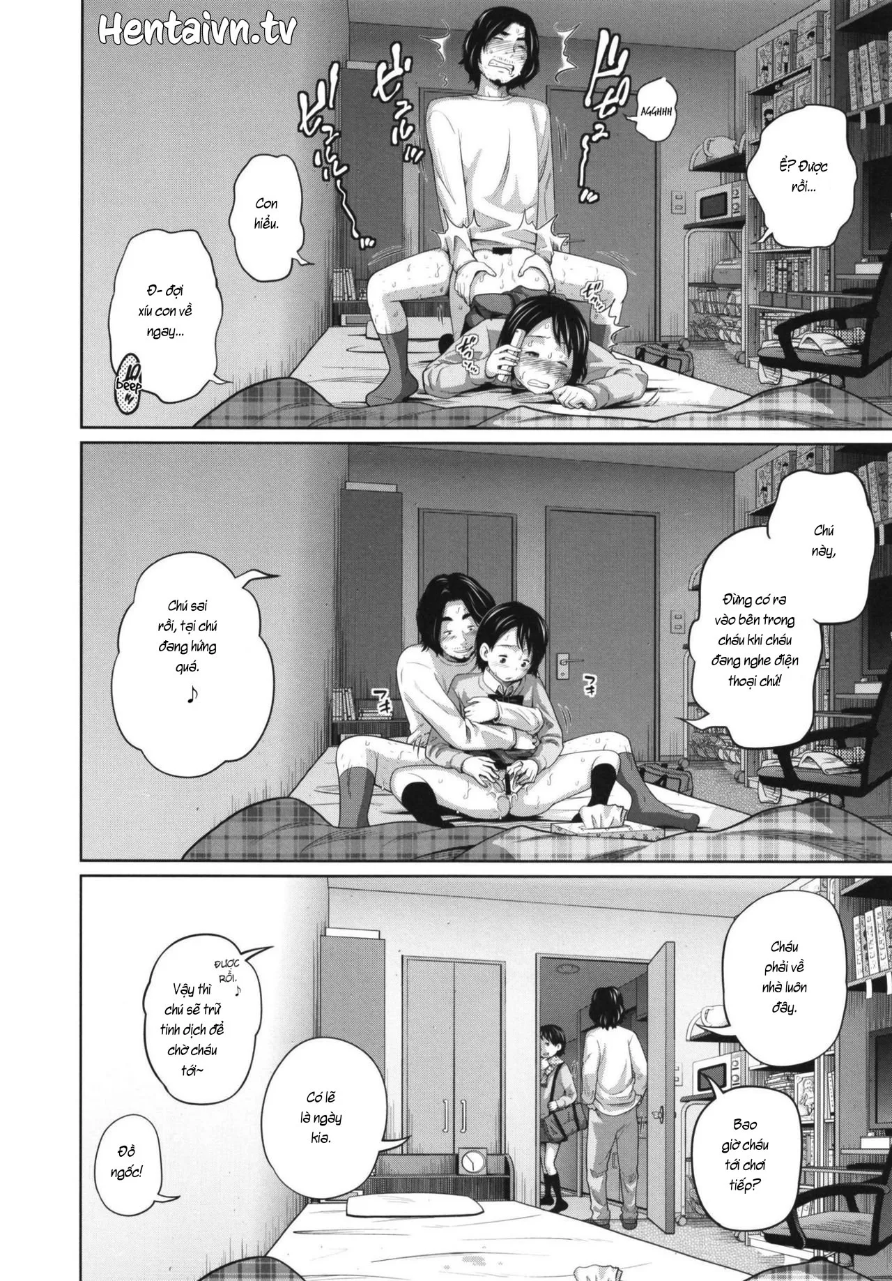 HentaiVN.net - Ảnh 9 - 3 trong số này có mối quan hệ loạn luân 2. [Kono Naka ni Kinshin Soukan Shiteiru Musume ga 3-nin Imasu #2] - Chap 1: Trường hợp 1.