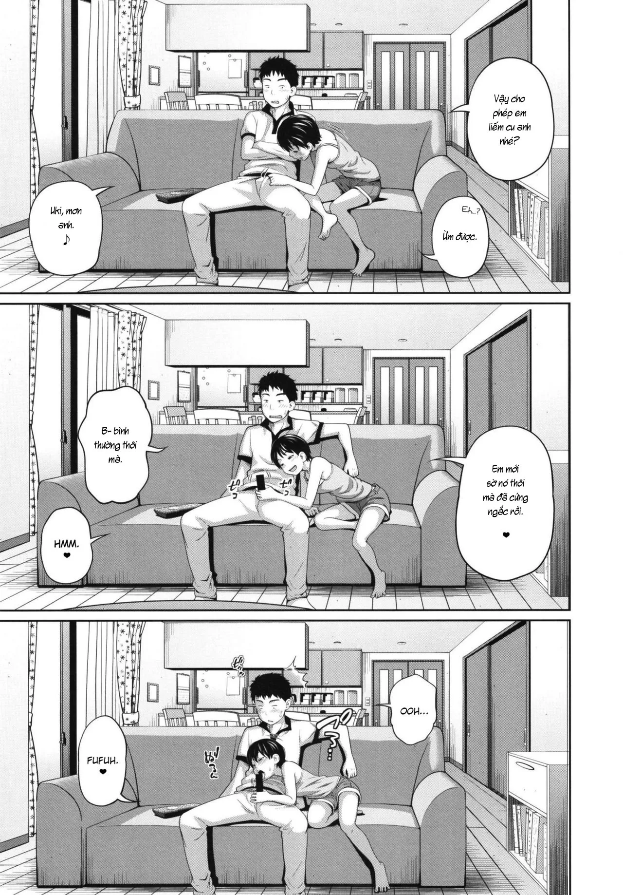 HentaiVN.net - Ảnh 3 - 3 trong số này có mối quan hệ loạn luân 2. [Kono Naka ni Kinshin Soukan Shiteiru Musume ga 3-nin Imasu #2] - Chap 2: Trường hợp 2.