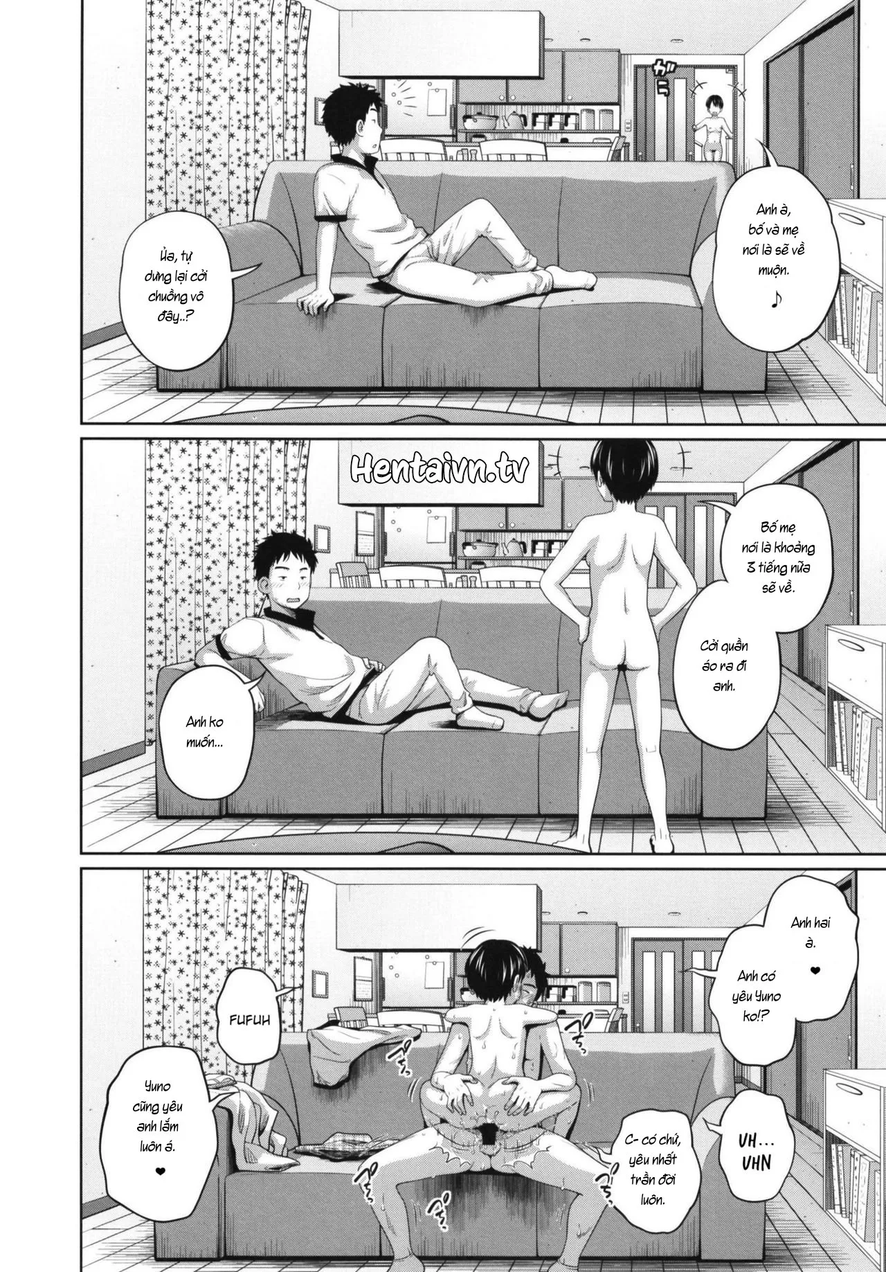 HentaiVN.net - Ảnh 8 - 3 trong số này có mối quan hệ loạn luân 2. [Kono Naka ni Kinshin Soukan Shiteiru Musume ga 3-nin Imasu #2] - Chap 2: Trường hợp 2.