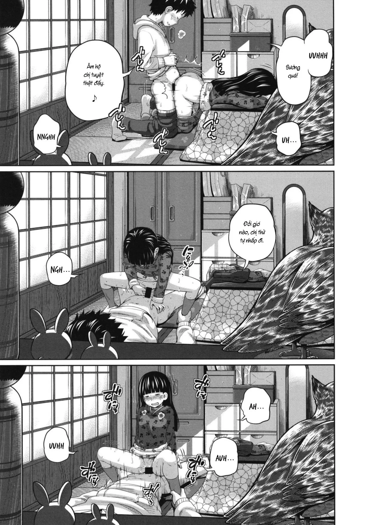 HentaiVN.net - Ảnh 5 - 3 trong số này có mối quan hệ loạn luân 2. [Kono Naka ni Kinshin Soukan Shiteiru Musume ga 3-nin Imasu #2] - Kết thúc.
