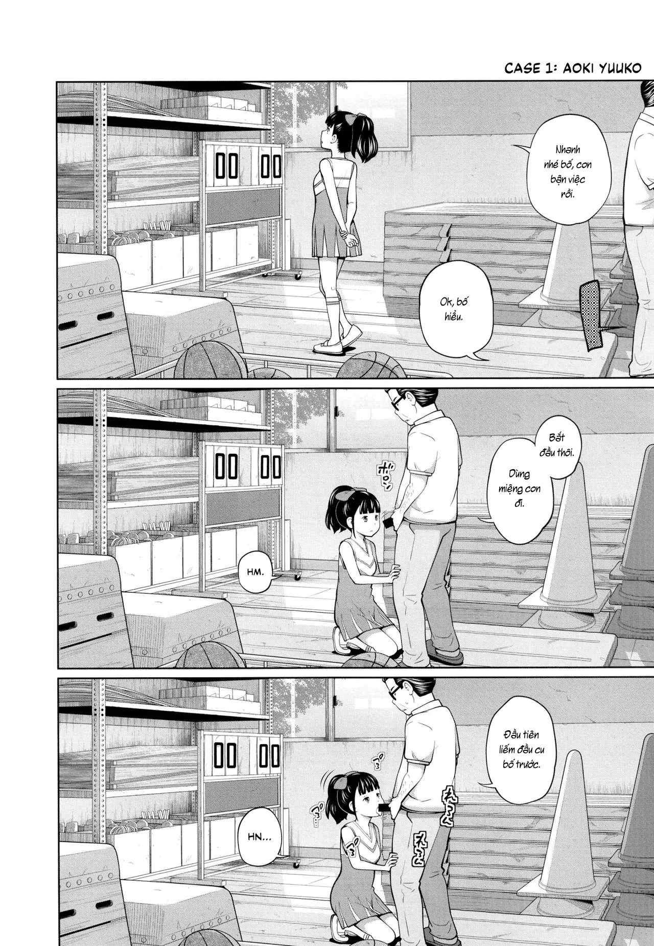 HentaiVN.net - Ảnh 3 - 3 trong số này có mối quan hệ loạn luân 3. [Kono Naka ni Kinshin Soukan Shiteiru Musume ga 3-nin Imasu #3] - Chap 1: Trường hợp 1.