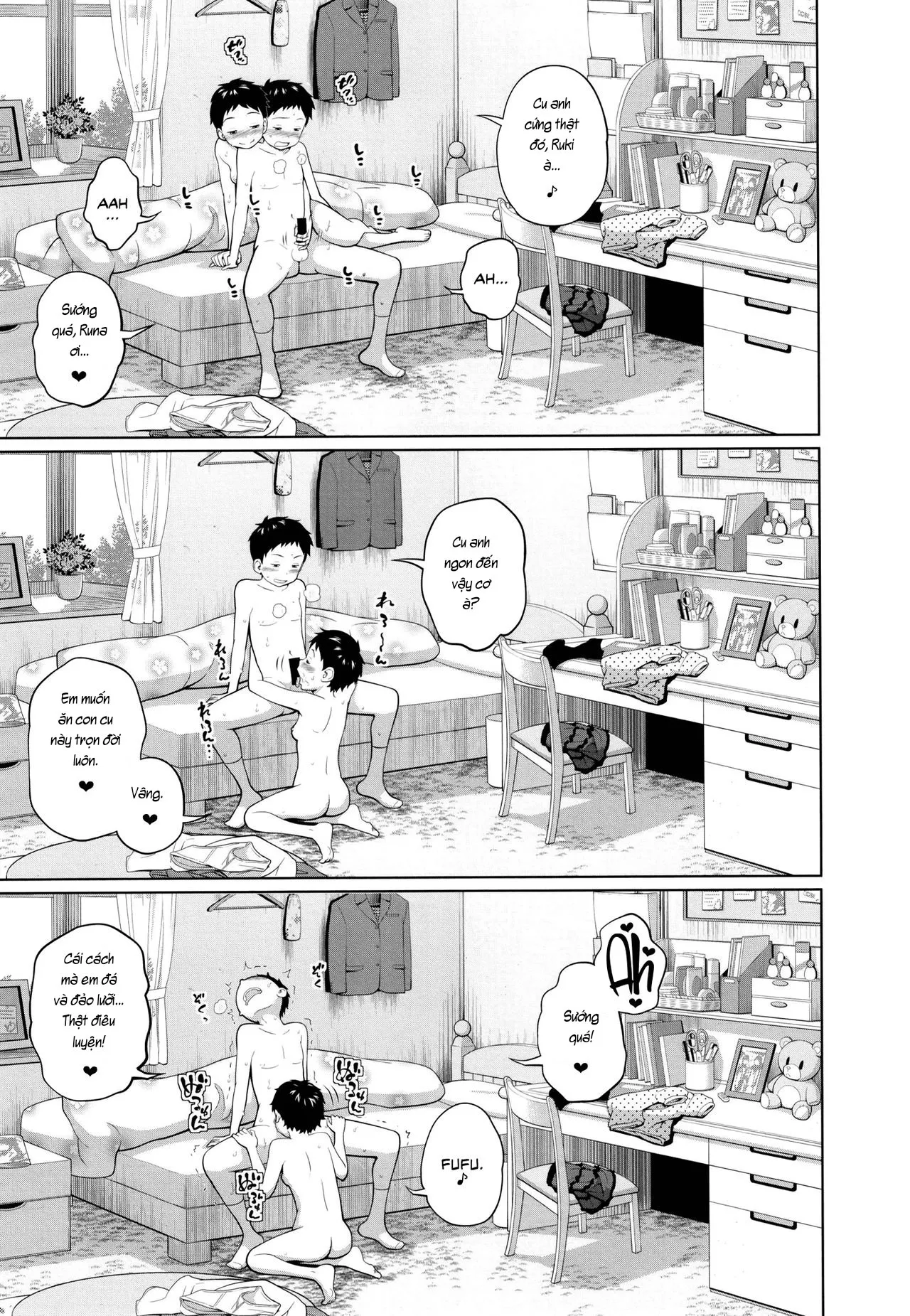 HentaiVN.net - Ảnh 3 - 3 trong số này có mối quan hệ loạn luân 3. [Kono Naka ni Kinshin Soukan Shiteiru Musume ga 3-nin Imasu #3] - Chap 2: Trường hợp 2.