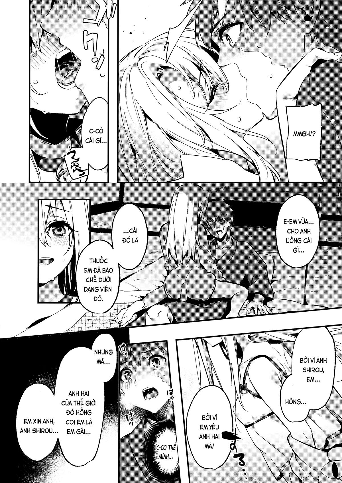 HentaiVN.net - Ảnh 7 - Anh hai, làm với Illya nhé? (Fate) [Onii-chan, Illya to Shiyo? (Fate/kaleid liner Prisma Illya); お兄ちゃんイリヤとしよ？ (Fate／kaleid liner プリズマ☆イリヤ)] - Oneshot