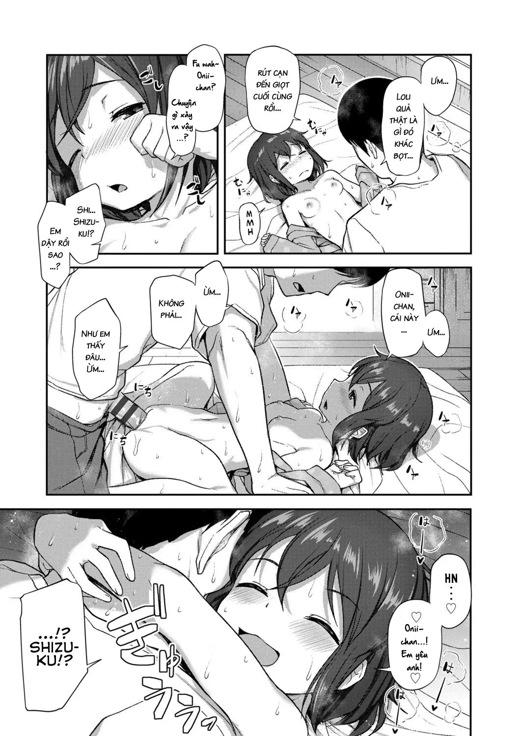 HentaiVN.net - Ảnh 13 - My Little Sister Is A Late Morning Riser [Imouto no Asa wa Osoi] - Oneshot