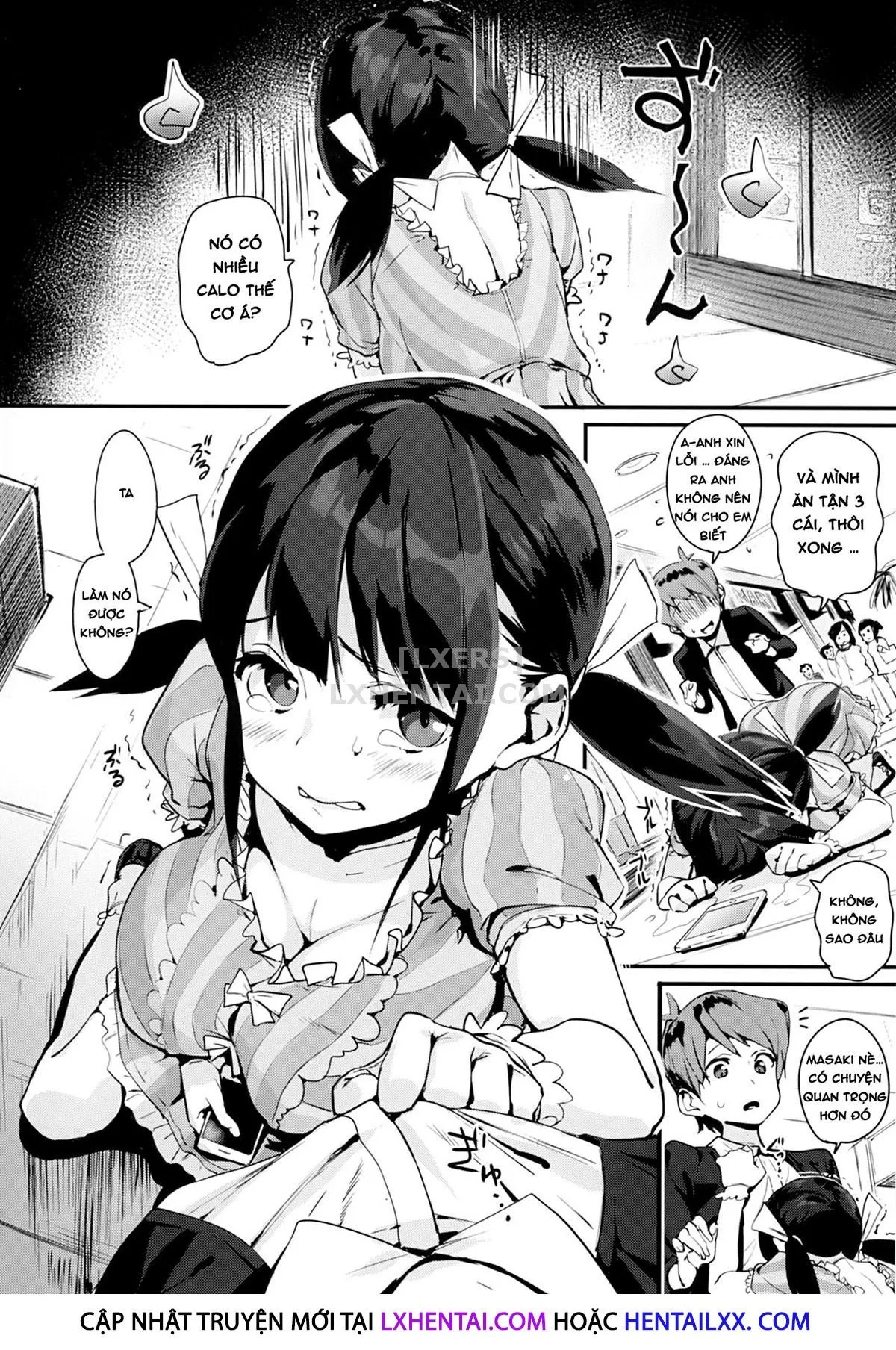 HentaiVN.net - Ảnh 10 - HA SA N DE A GE RU [I'll Squeeze You With These] - Chap 1