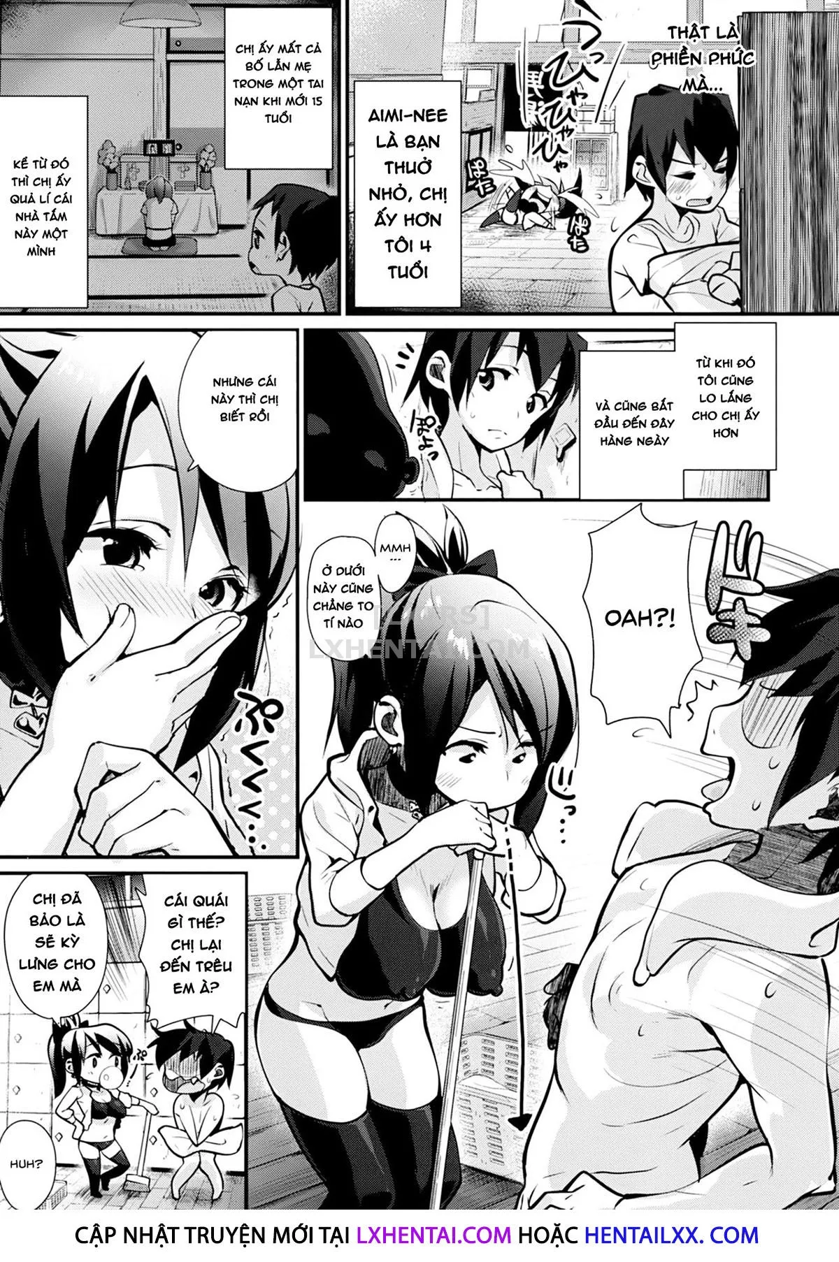 HentaiVN.net - Ảnh 7 - HA SA N DE A GE RU [I'll Squeeze You With These] - Chap 5