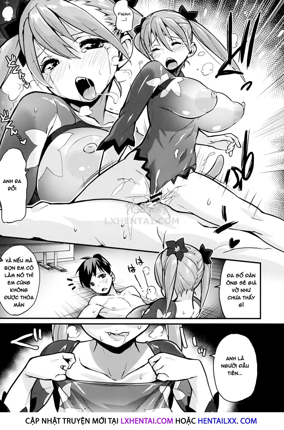 HentaiVN.net - Ảnh 20 - HA SA N DE A GE RU [I'll Squeeze You With These] - Chap 7