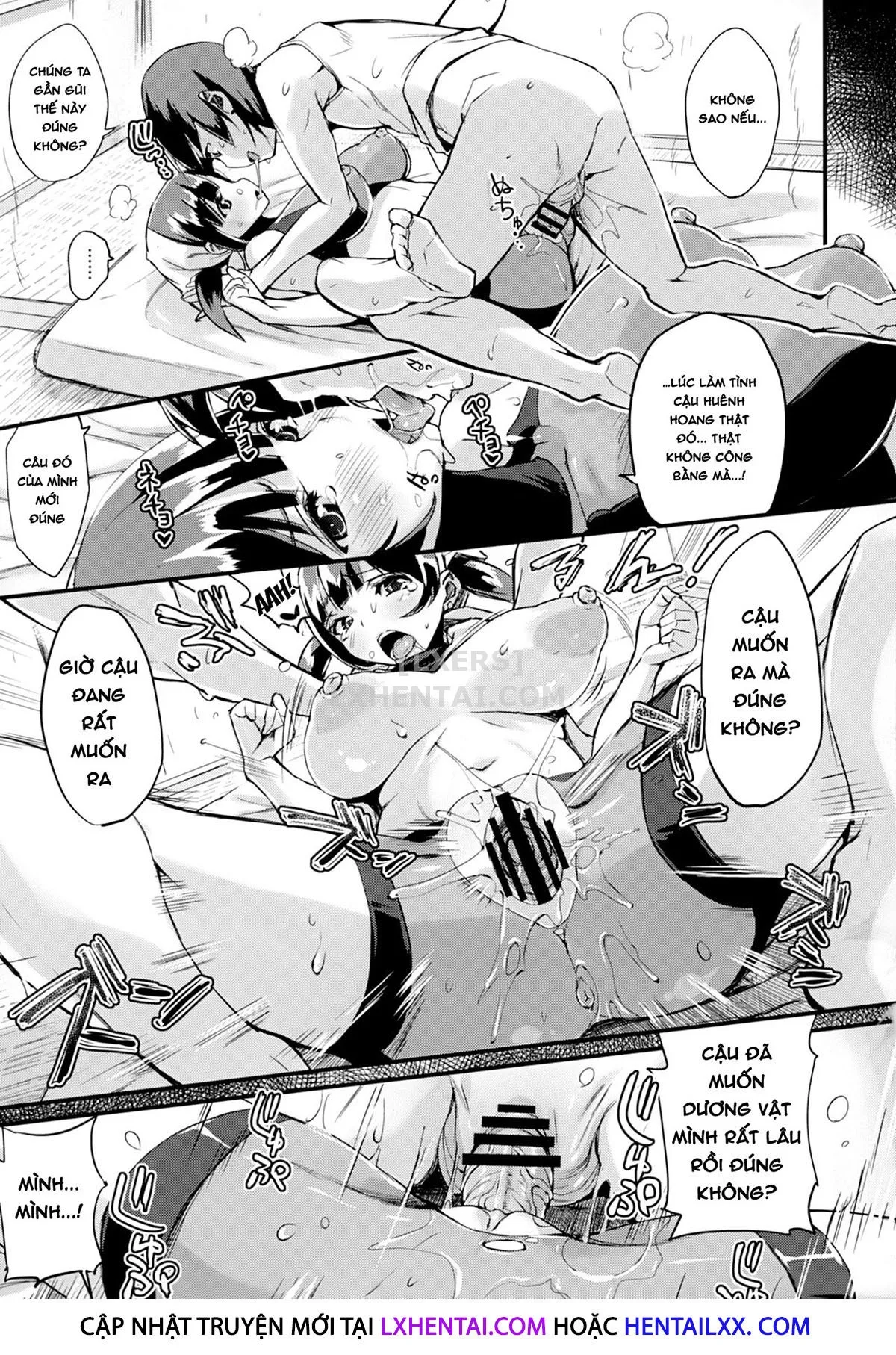 HentaiVN.net - Ảnh 21 - HA SA N DE A GE RU [I'll Squeeze You With These] - Chap 8