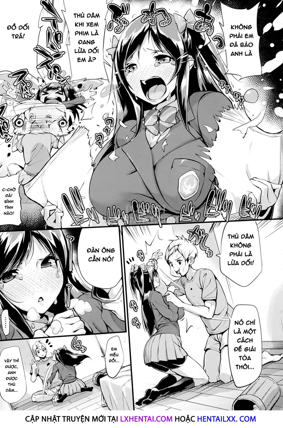 HentaiVN.net - Ảnh 7 - HA SA N DE A GE RU [I'll Squeeze You With These] - Chap 9