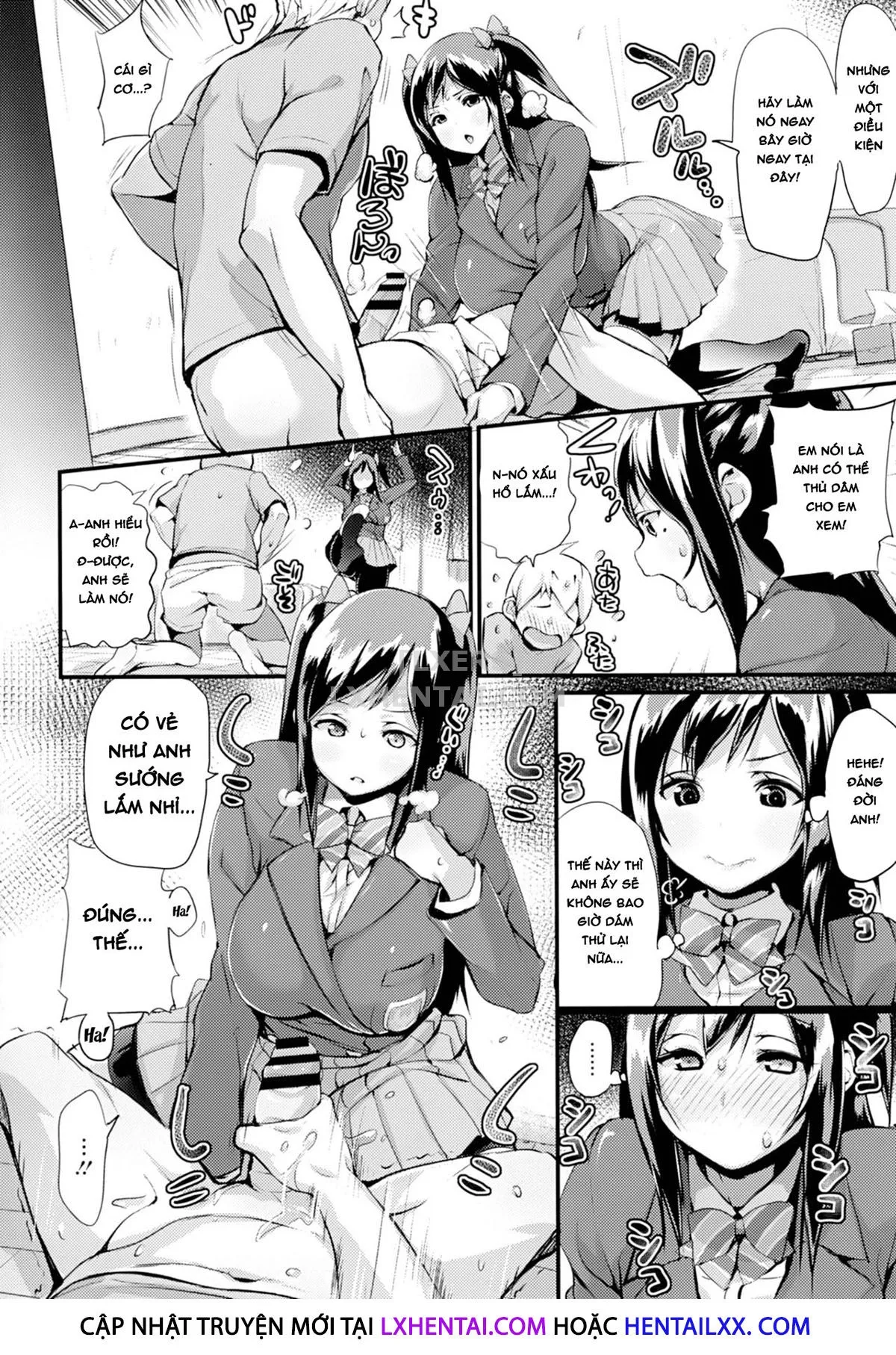 HentaiVN.net - Ảnh 8 - HA SA N DE A GE RU [I'll Squeeze You With These] - Chap 9
