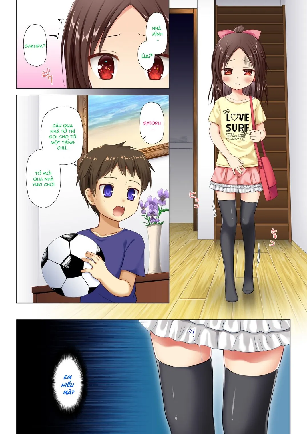 HentaiVN.net - Ảnh 4 - Nhật ký của Sakura [終わりの日記帳 絶儚フルカラー] - Chap 1: Tớ thích cậu...