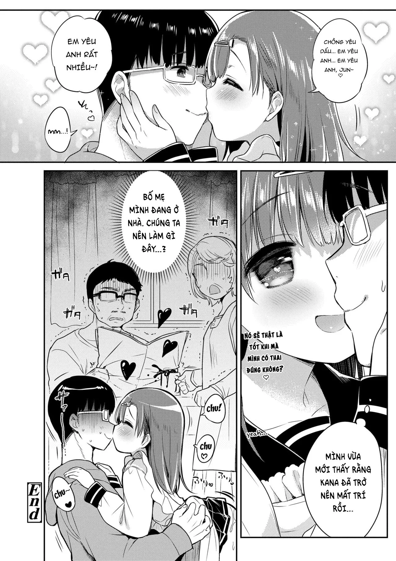 HentaiVN.net - Ảnh 23 - Hatsukoi Ecchi - First love H. - Chap 1: Vợ mới cưới