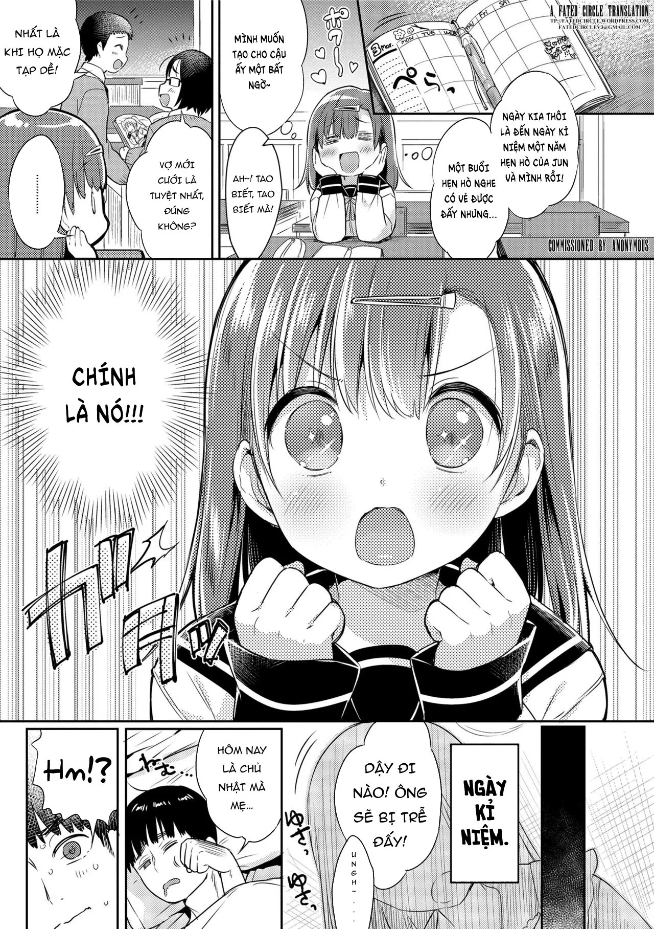 HentaiVN.net - Ảnh 4 - Hatsukoi Ecchi - First love H. - Chap 1: Vợ mới cưới