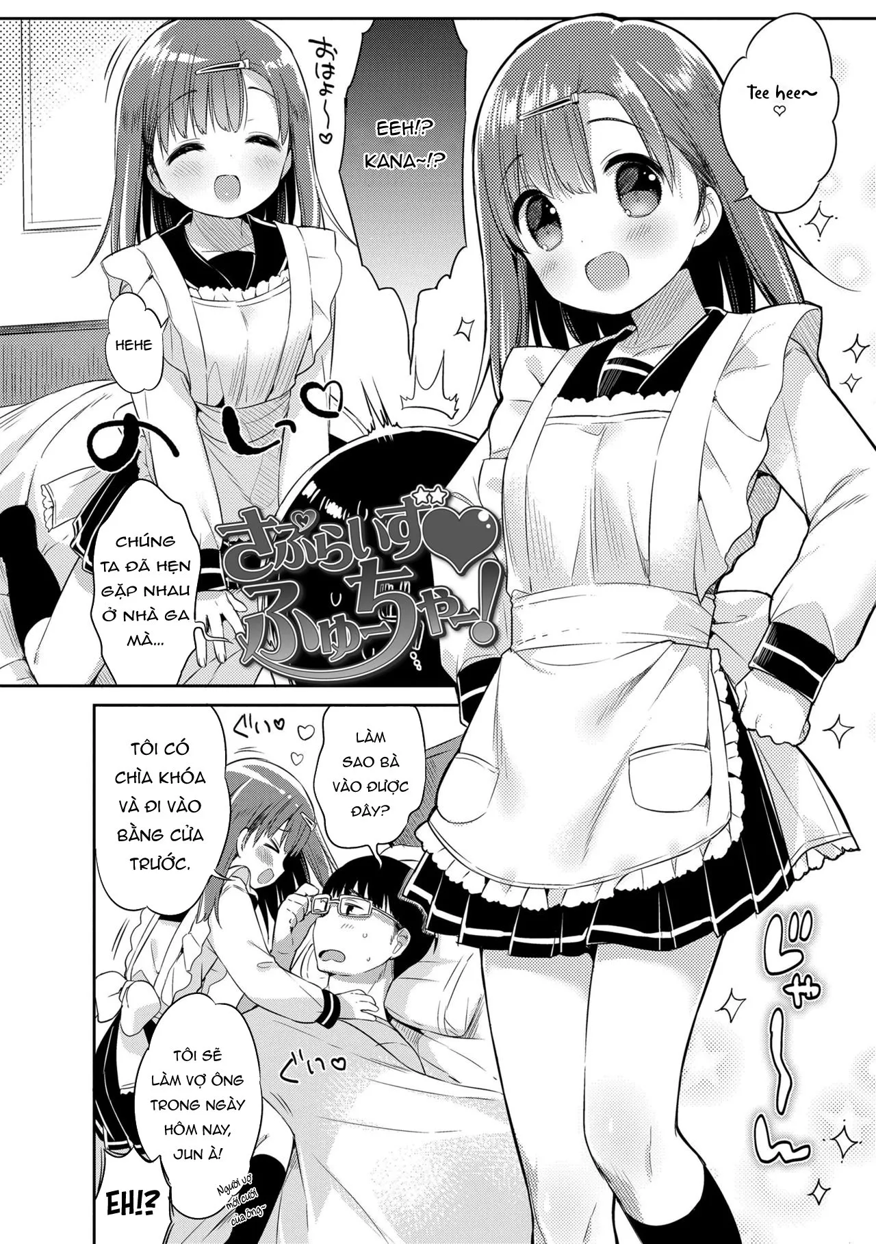 HentaiVN.net - Ảnh 5 - Hatsukoi Ecchi - First love H. - Chap 1: Vợ mới cưới