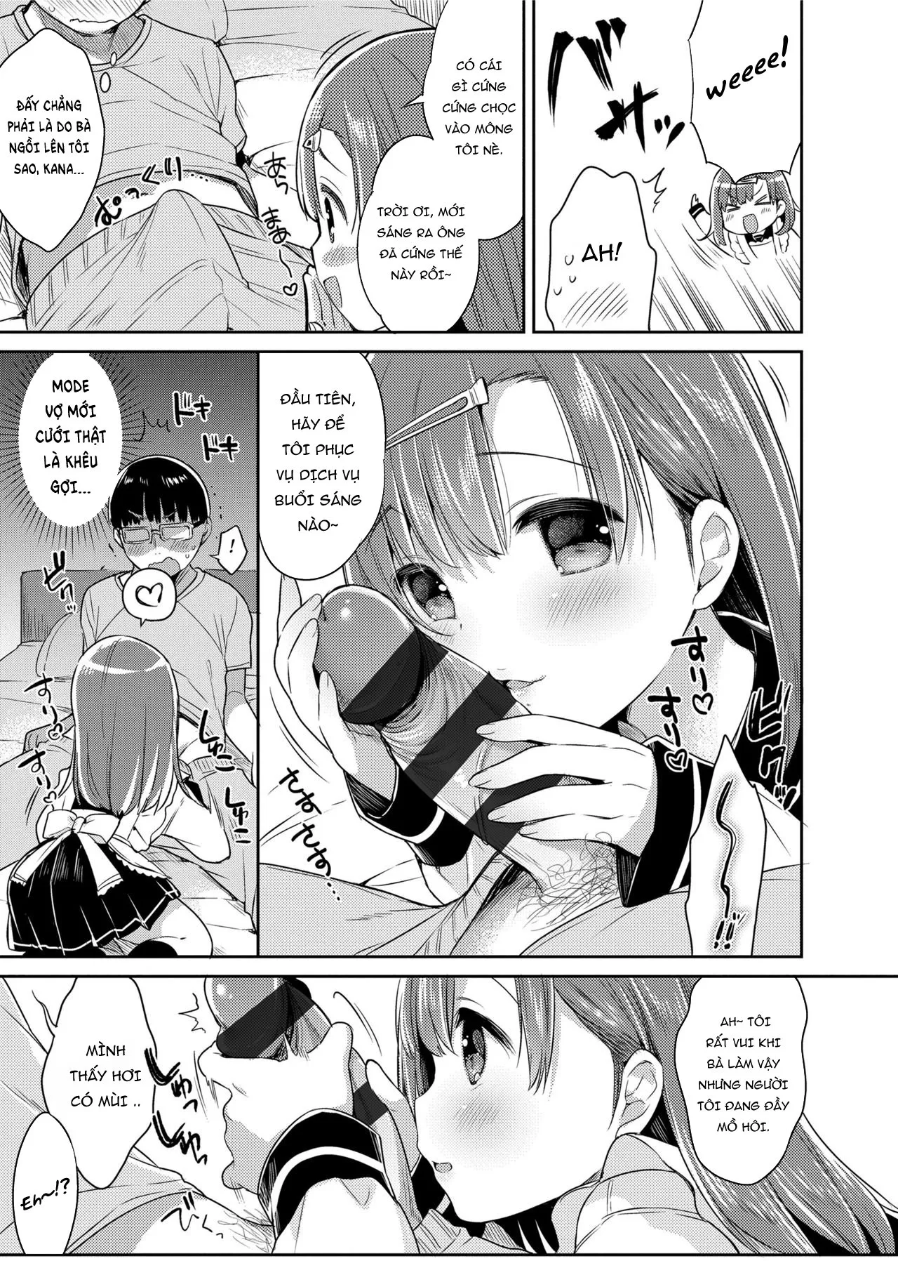 HentaiVN.net - Ảnh 6 - Hatsukoi Ecchi - First love H. - Chap 1: Vợ mới cưới