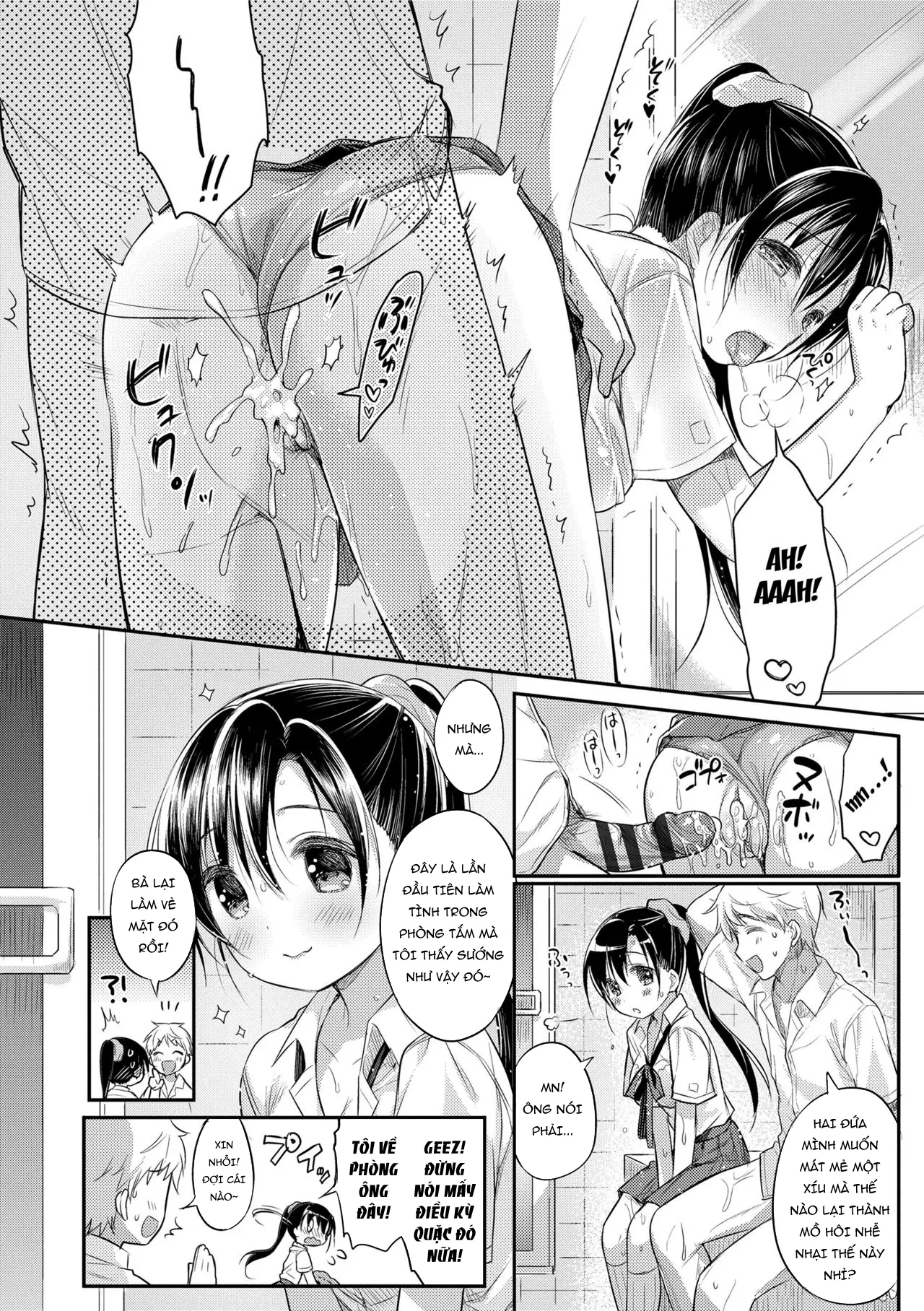 HentaiVN.net - Ảnh 15 - Hatsukoi Ecchi - First love H. - Chap 2: Hạ nhiệt