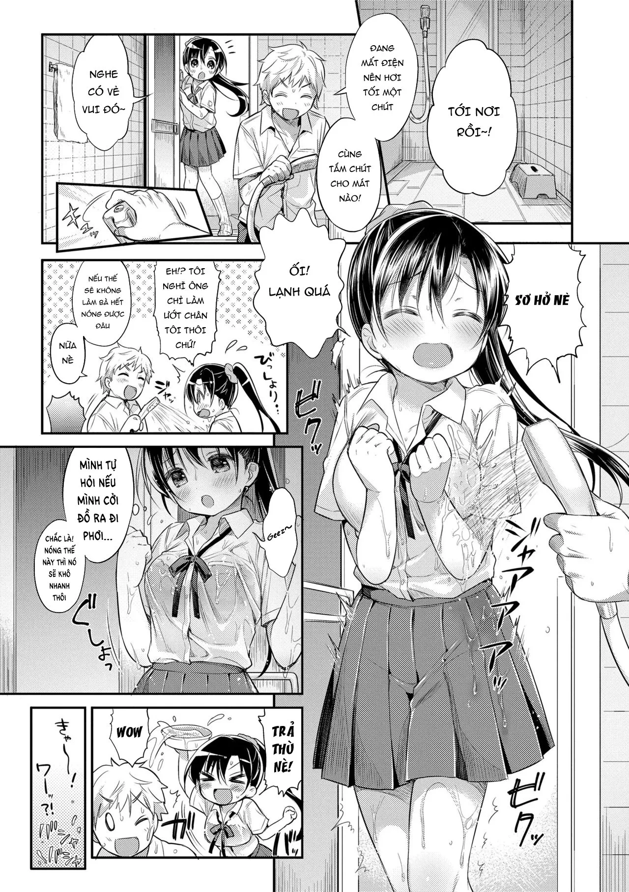 HentaiVN.net - Ảnh 6 - Hatsukoi Ecchi - First love H. - Chap 2: Hạ nhiệt