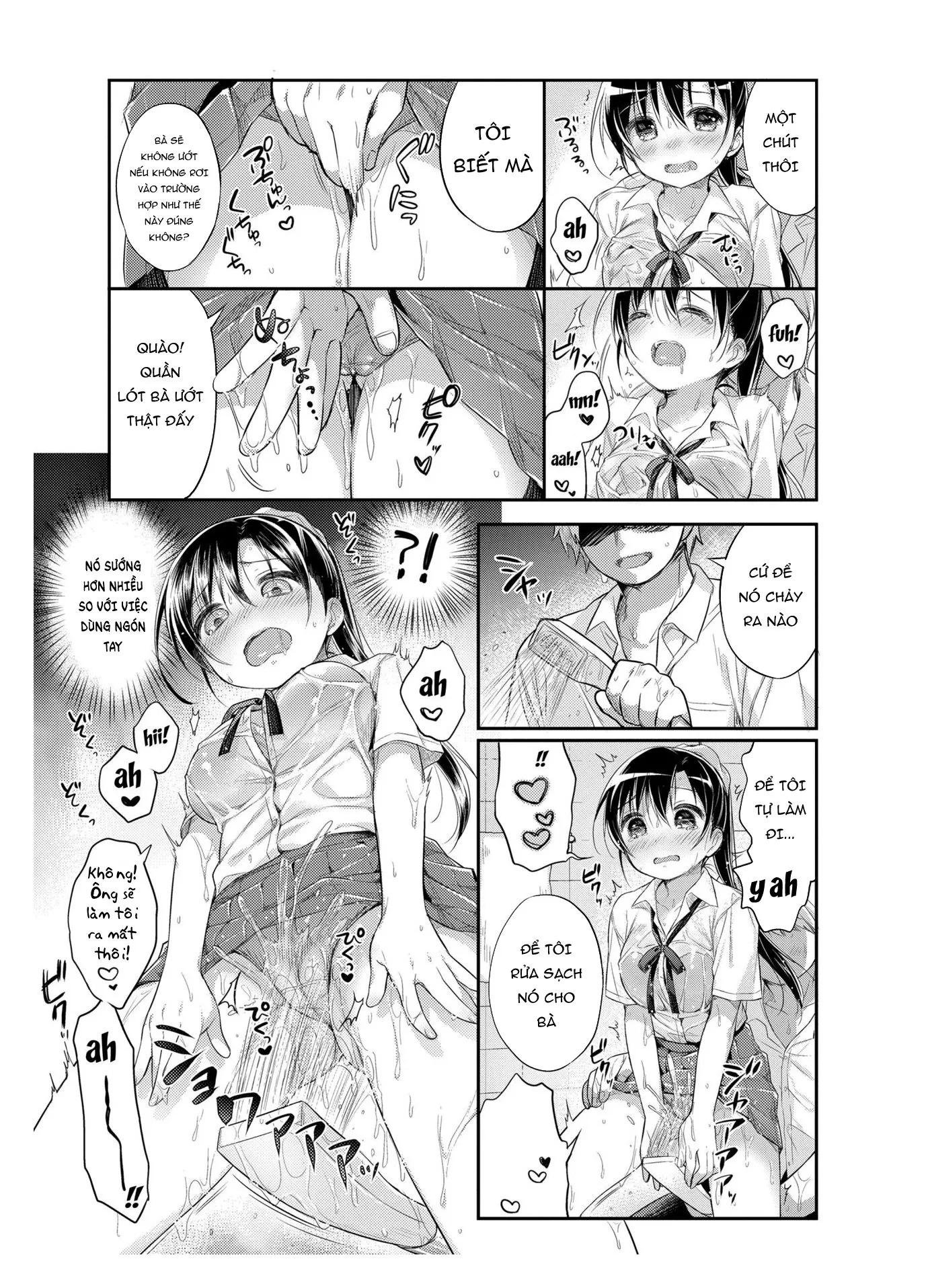 HentaiVN.net - Ảnh 8 - Hatsukoi Ecchi - First love H. - Chap 2: Hạ nhiệt