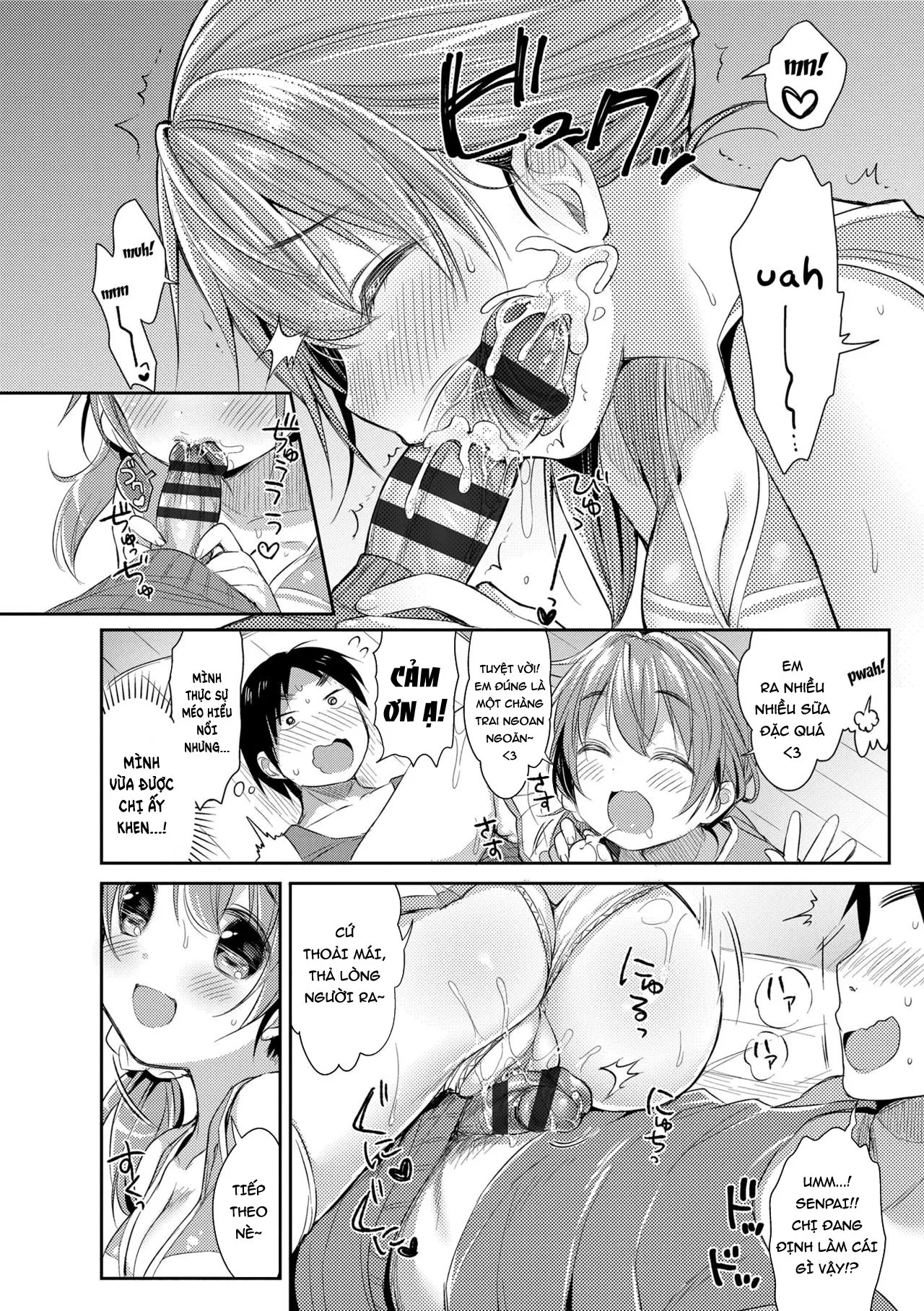 HentaiVN.net - Ảnh 13 - Hatsukoi Ecchi - First love H. - Chap 3: Hoạt Náo Viên
