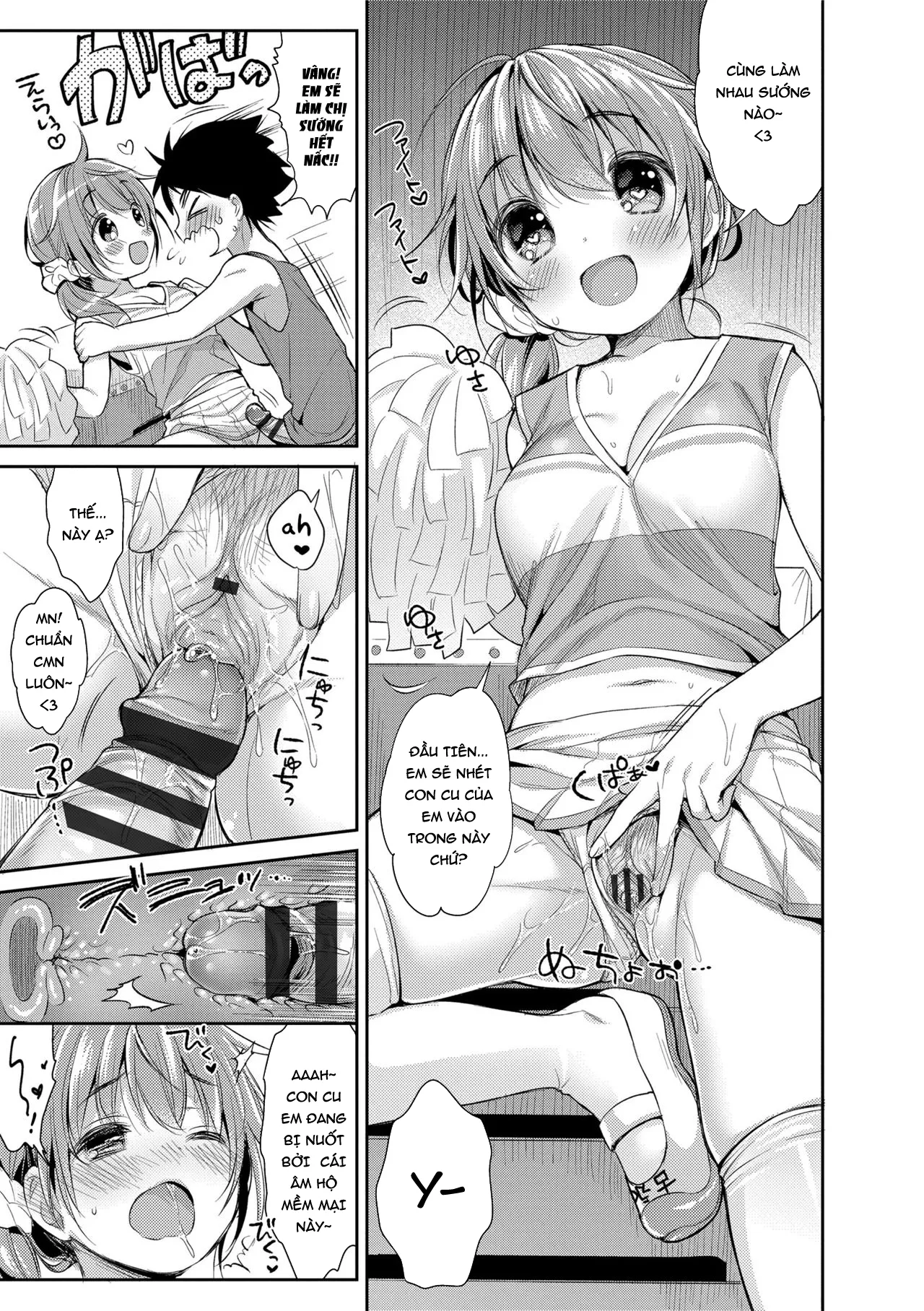 HentaiVN.net - Ảnh 14 - Hatsukoi Ecchi - First love H. - Chap 3: Hoạt Náo Viên