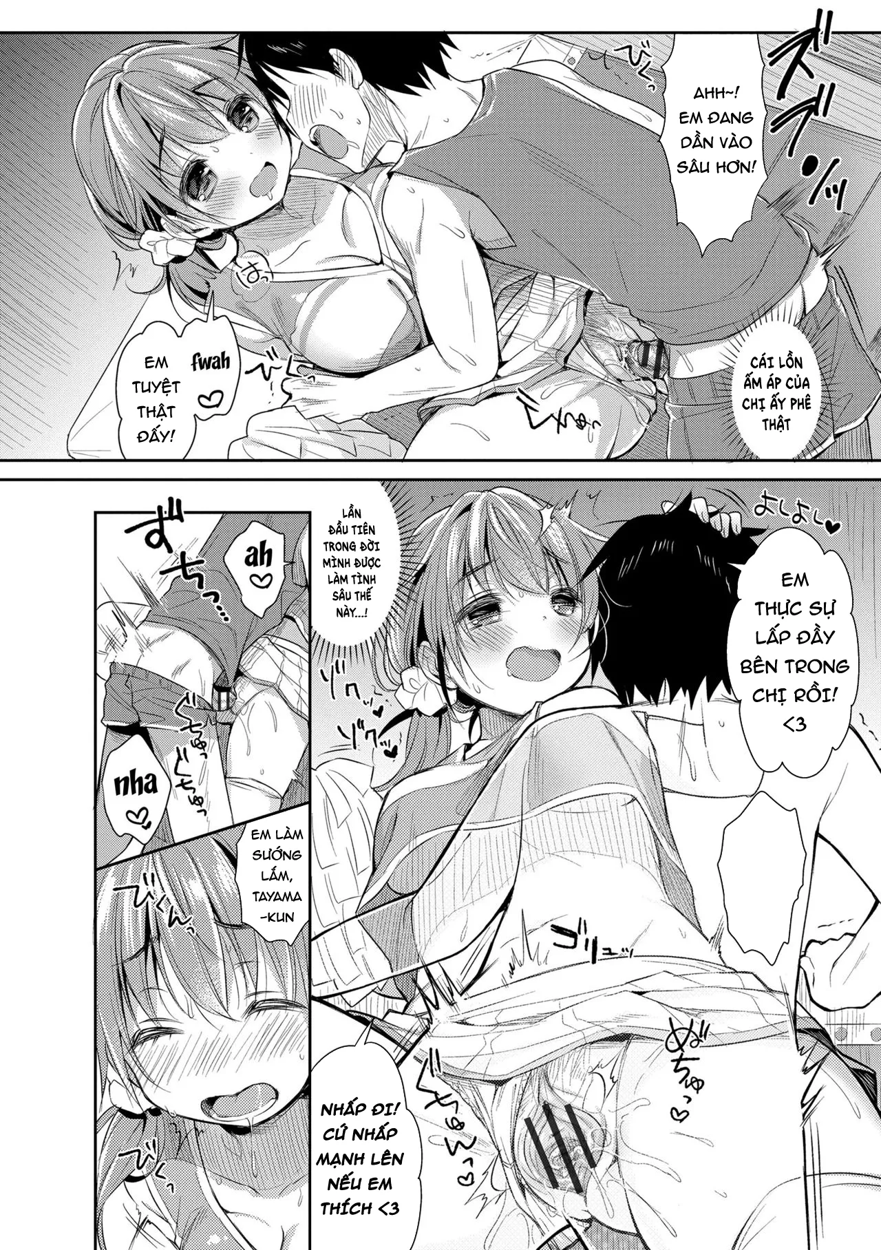 HentaiVN.net - Ảnh 15 - Hatsukoi Ecchi - First love H. - Chap 3: Hoạt Náo Viên