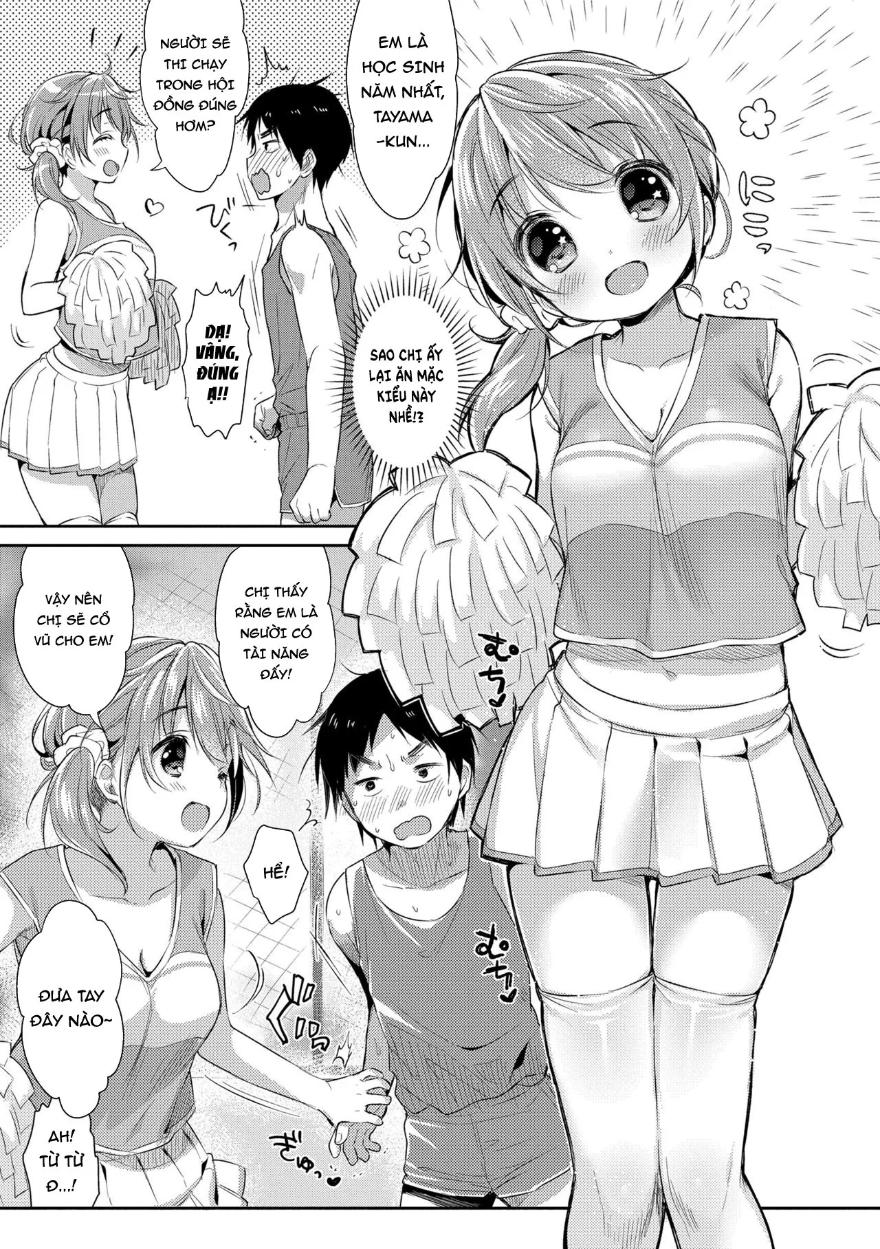 HentaiVN.net - Ảnh 6 - Hatsukoi Ecchi - First love H. - Chap 3: Hoạt Náo Viên