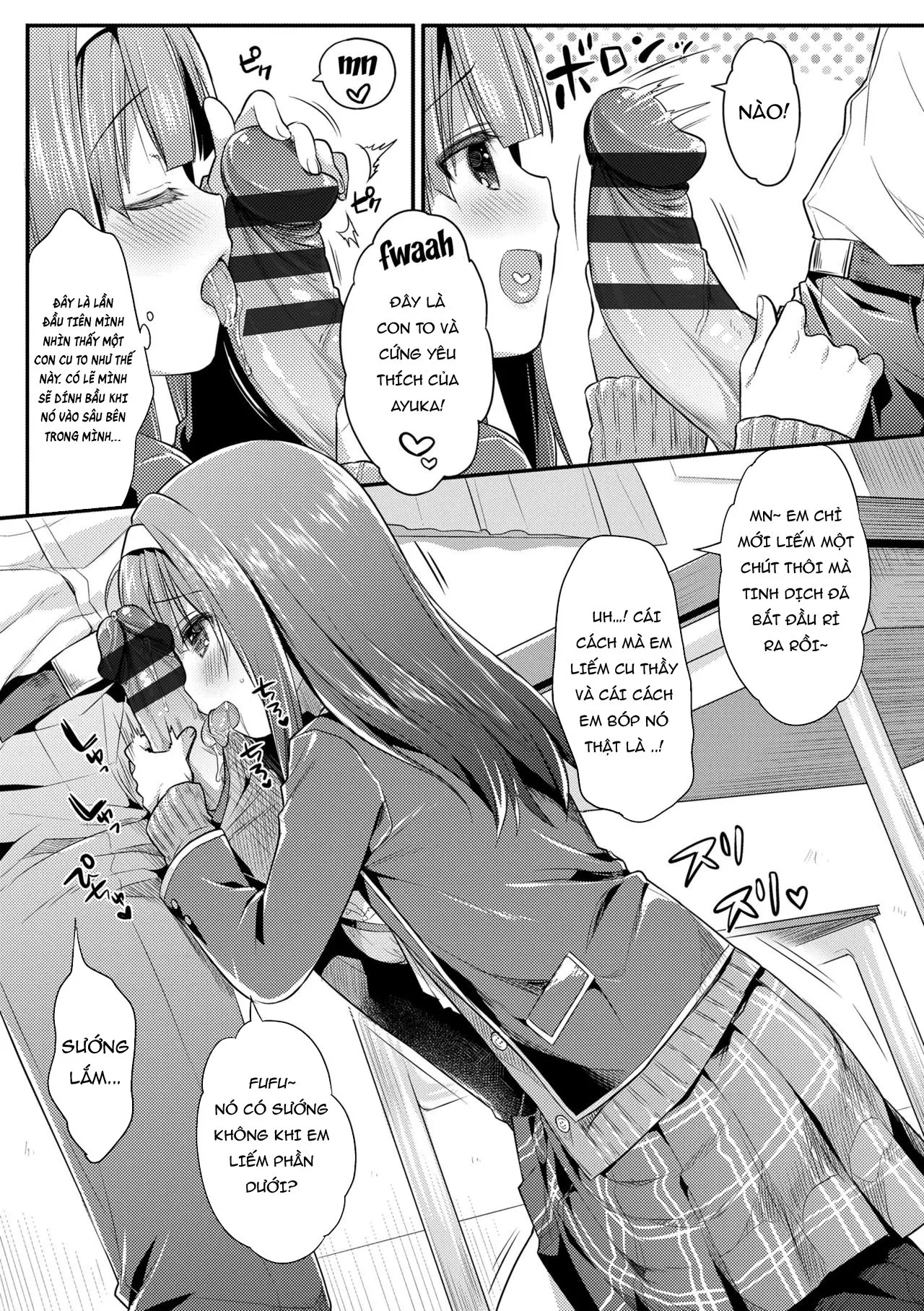 HentaiVN.net - Ảnh 10 - Hatsukoi Ecchi - First love H. - Chap 5: Làm thêm