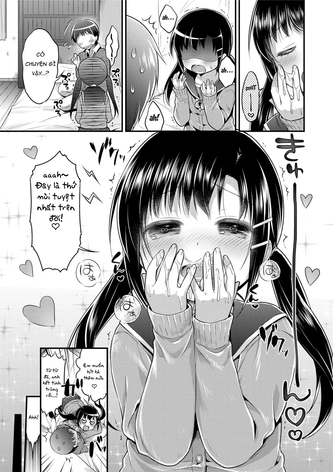 HentaiVN.net - Ảnh 26 - Hatsukoi Ecchi - First love H. - Chap 6: Mùi Hương