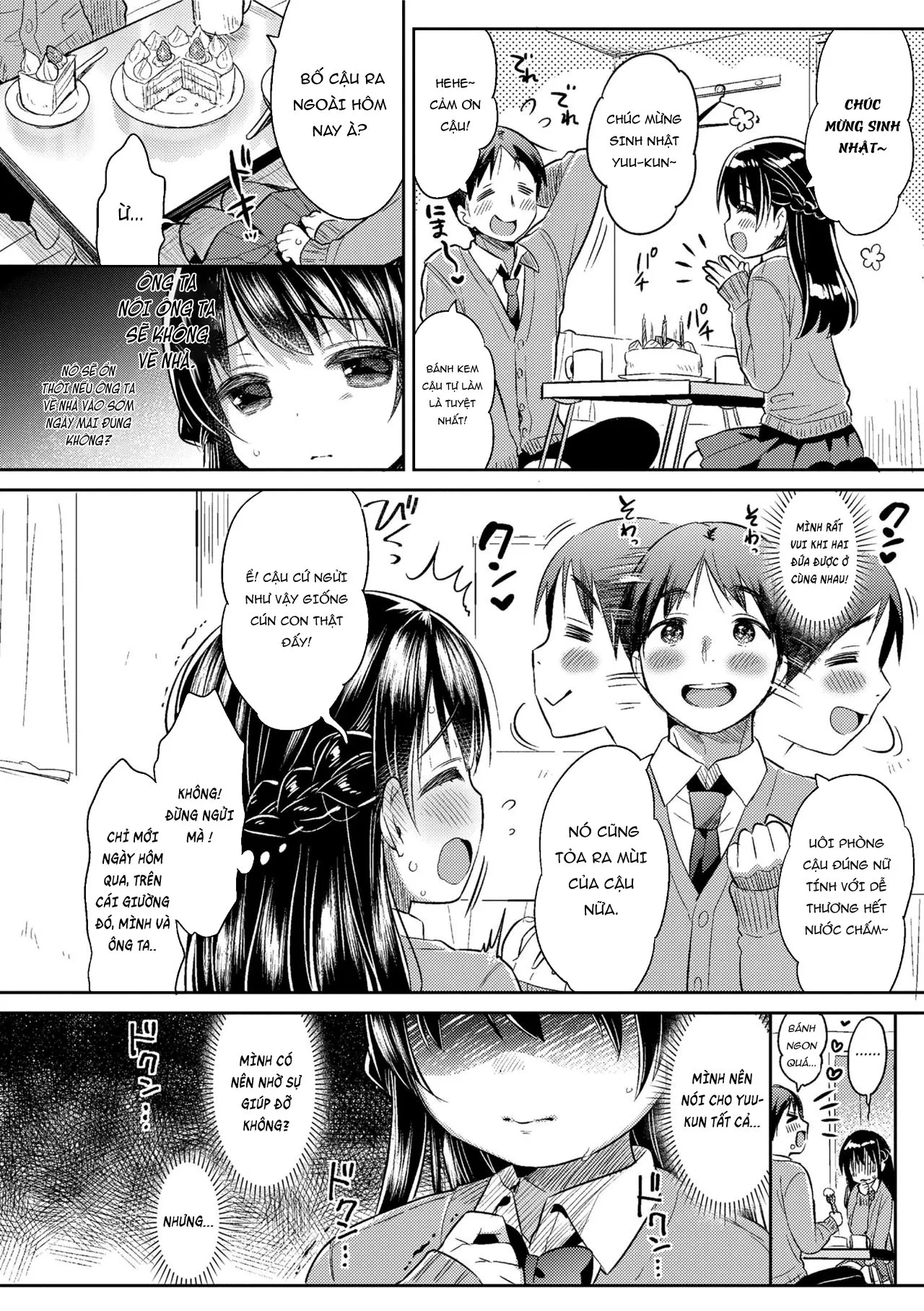 HentaiVN.net - Ảnh 12 - Hatsukoi Ecchi - First love H. - Chap 7.2: Sa Ngã